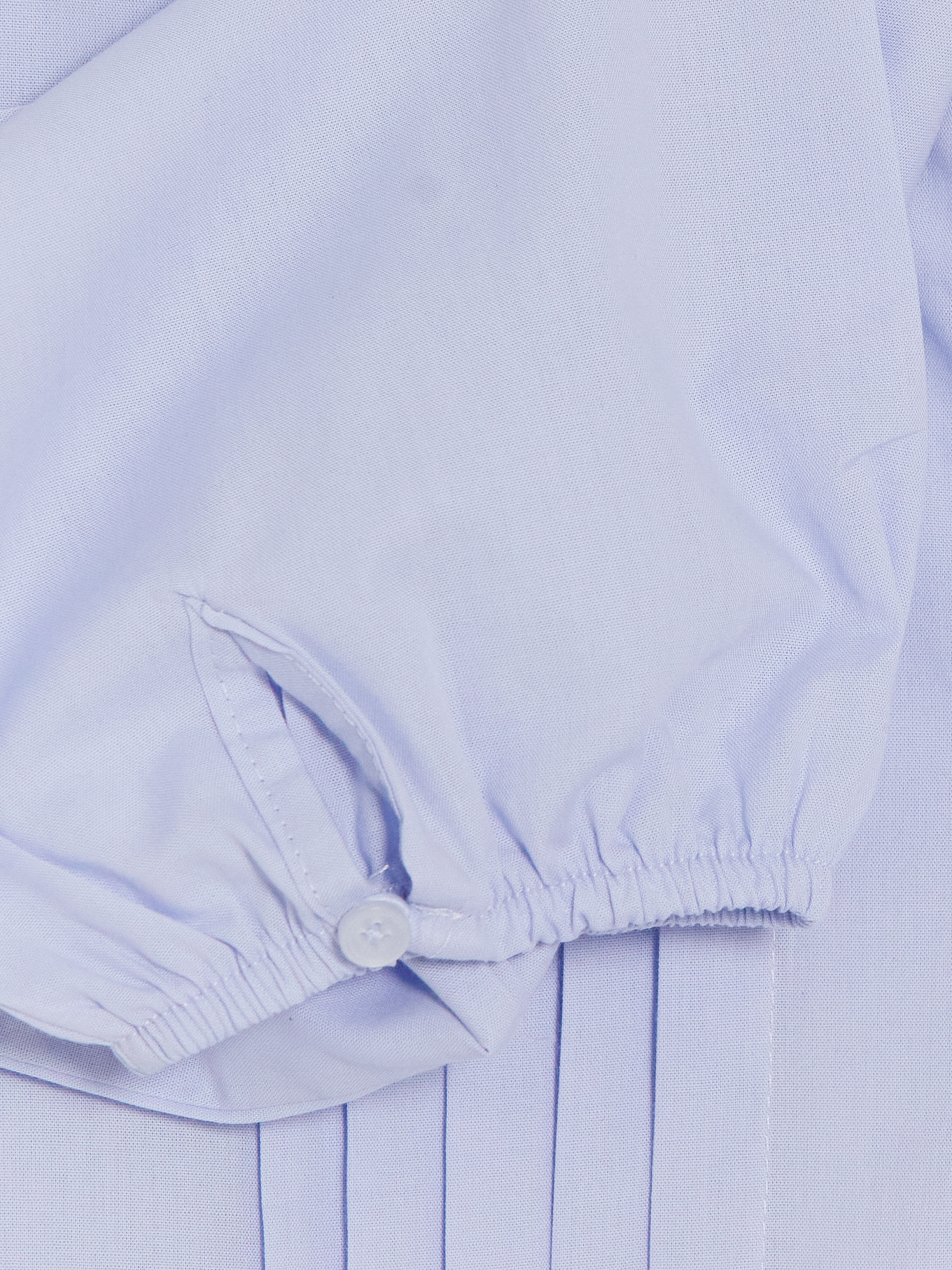 LCW Modest Pileli Kuşaklı Oversize Kadın Gömlek Tunik görsel 8