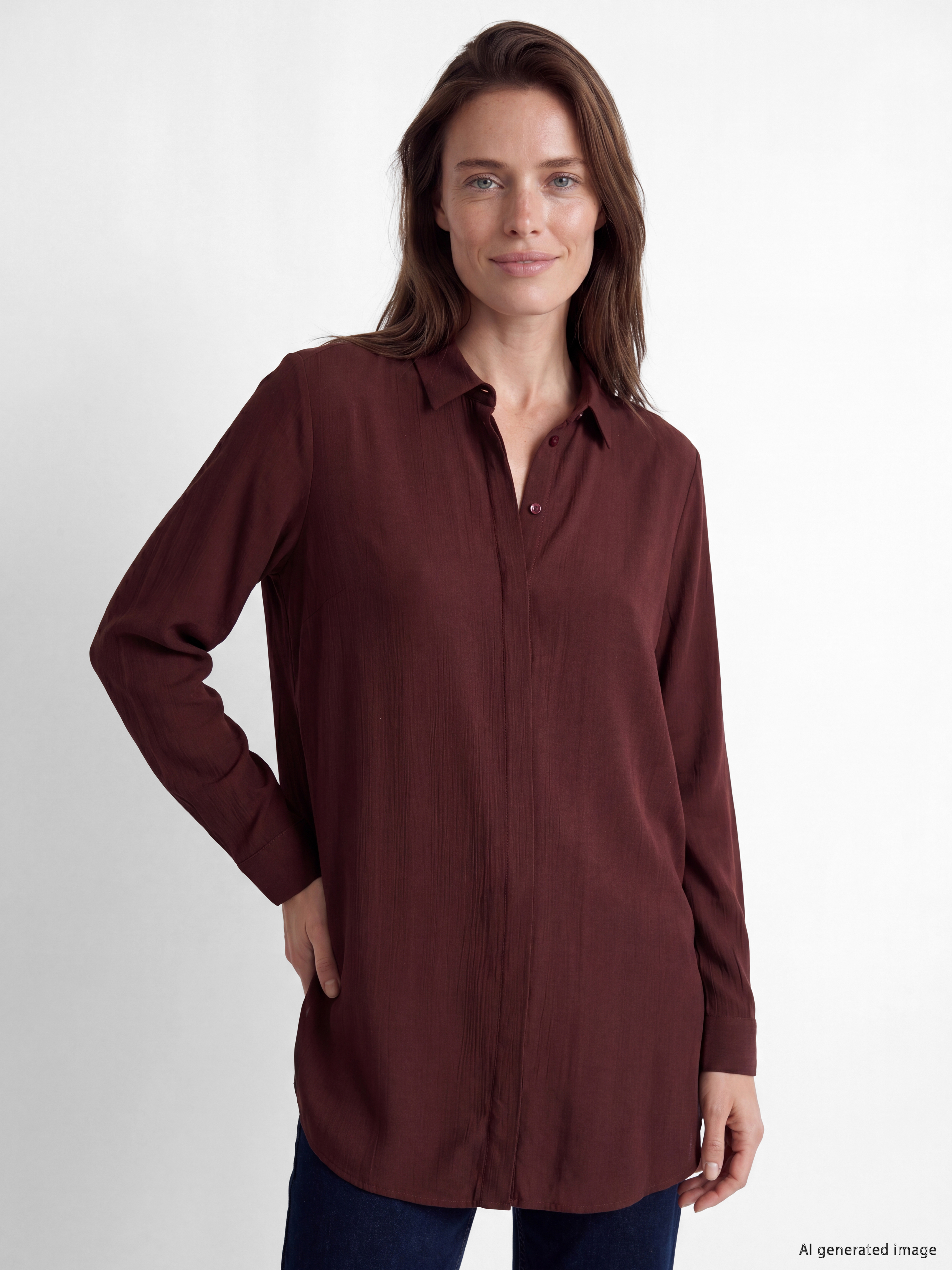 LCW Grace Regular Fit Kadın Gömlek Tunik