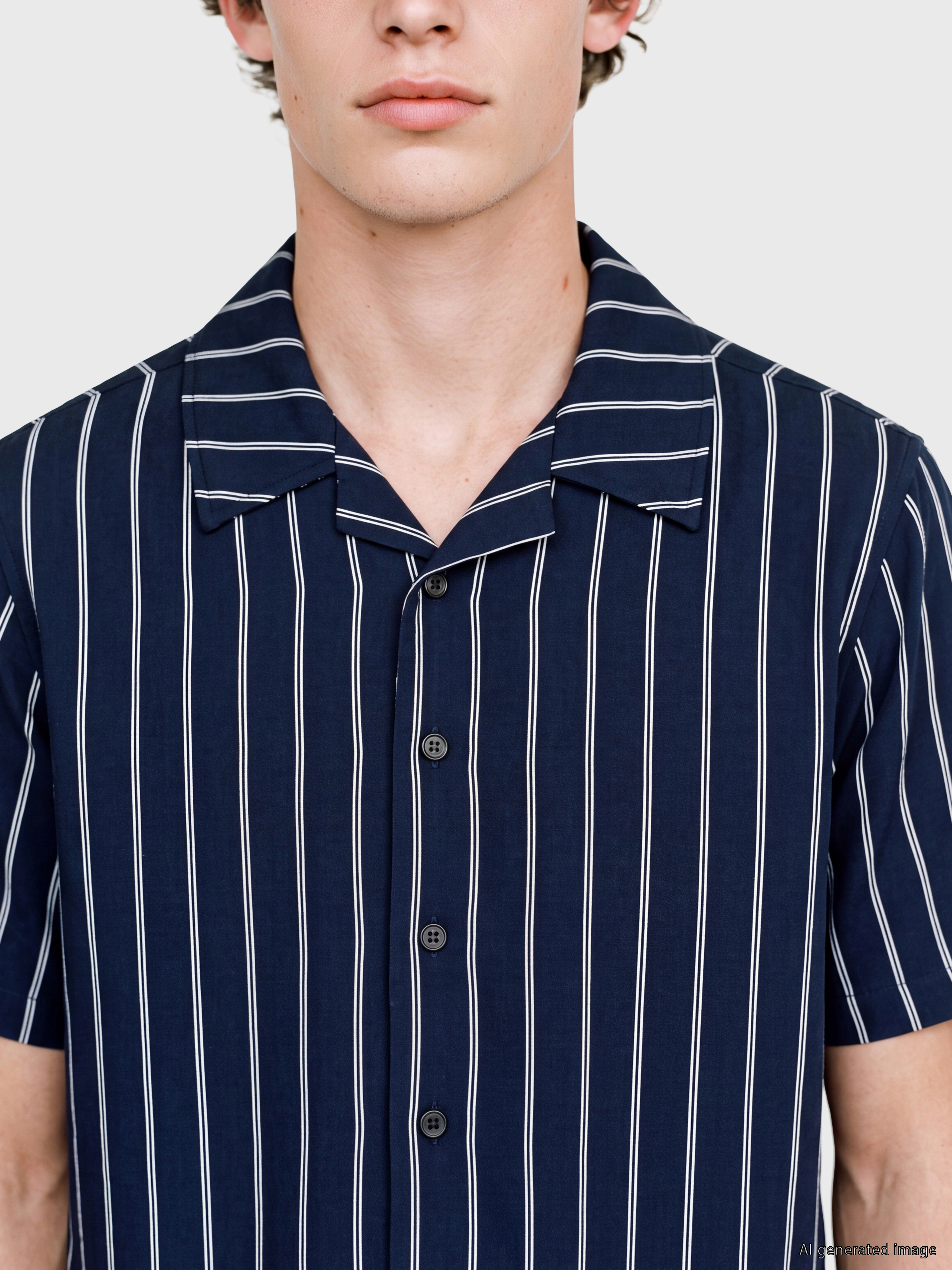 LC WAIKIKI Regular Fit Çizgili Erkek Pijama Takım görsel 3