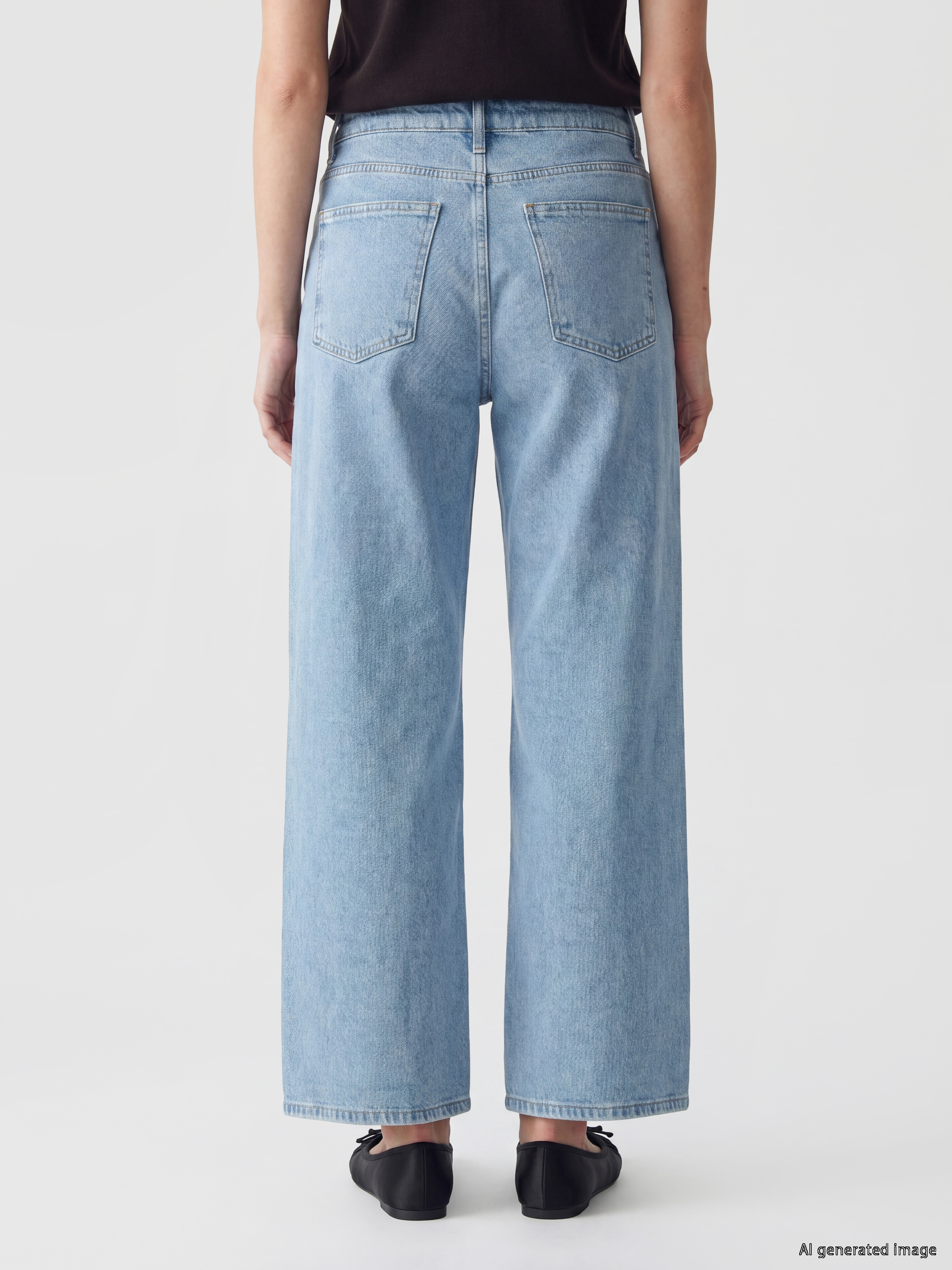 LCW Modest Barrel Fit Kadın Jean Pantolon görsel 3