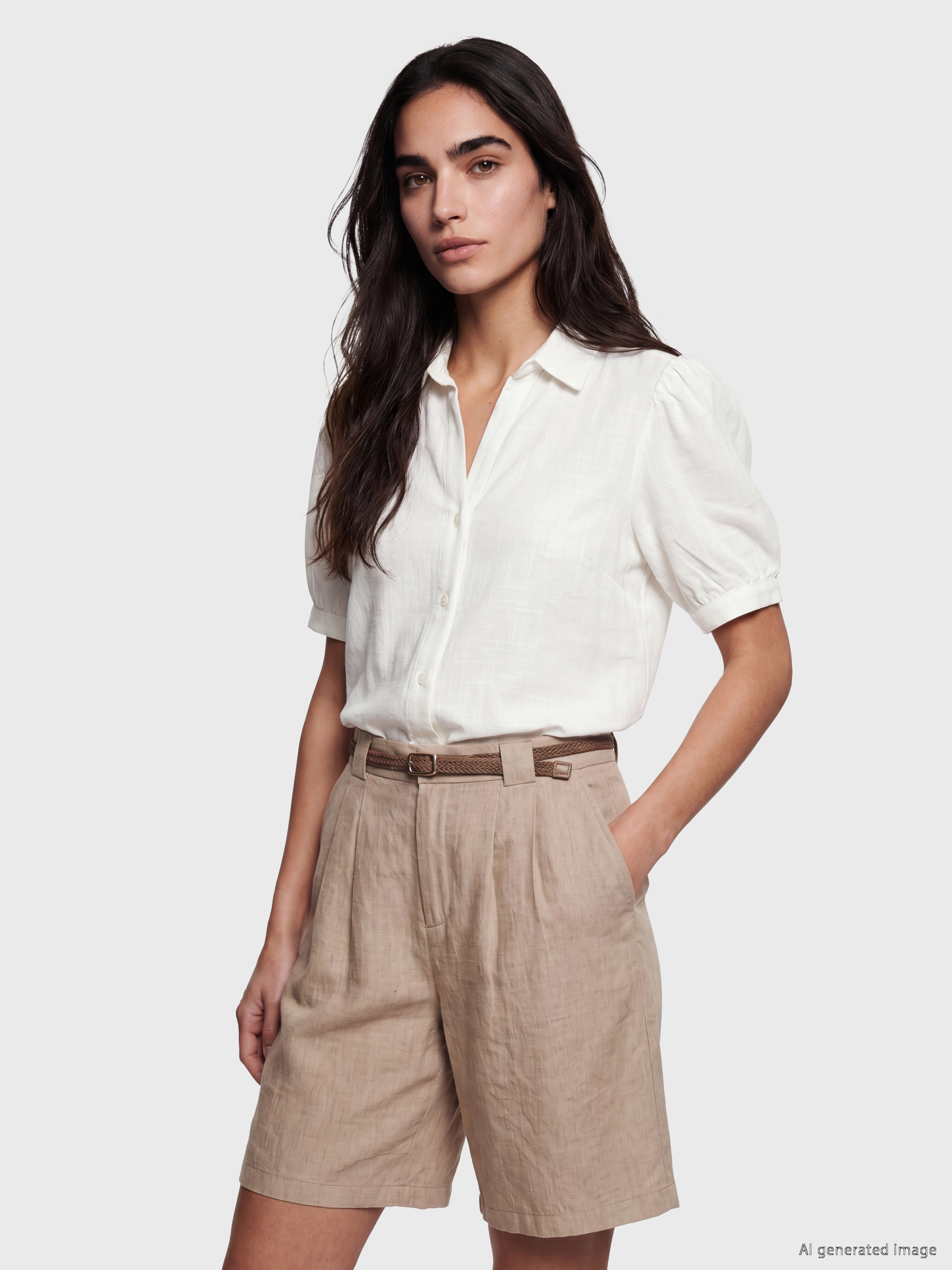 LCW Vision Regular Fit Kadın Gömlek