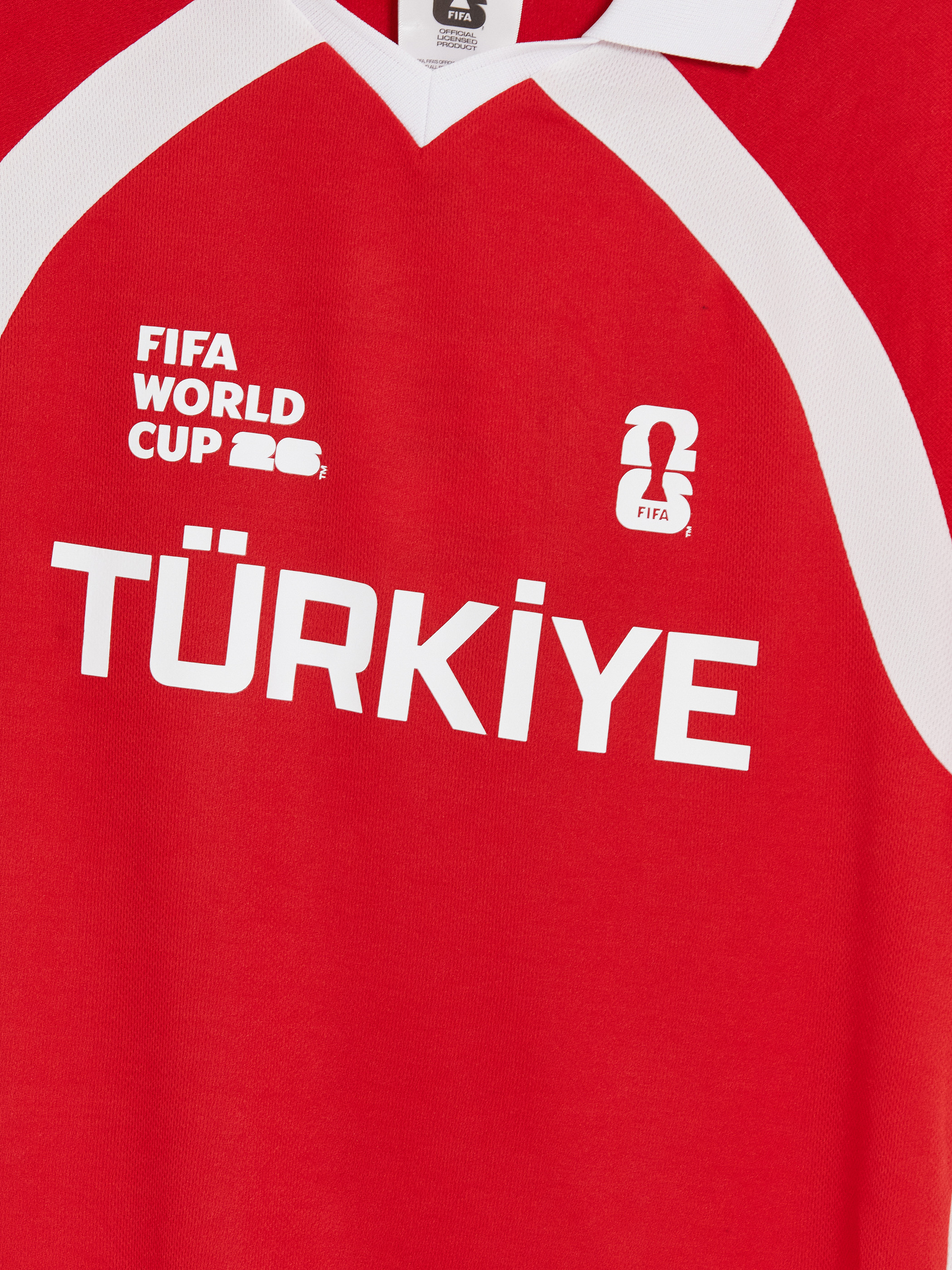 XSIDE ACTIVE Türkiye FIFA 2026 Dünya Kupası Baskılı Erkek Spor Tişört görsel 5