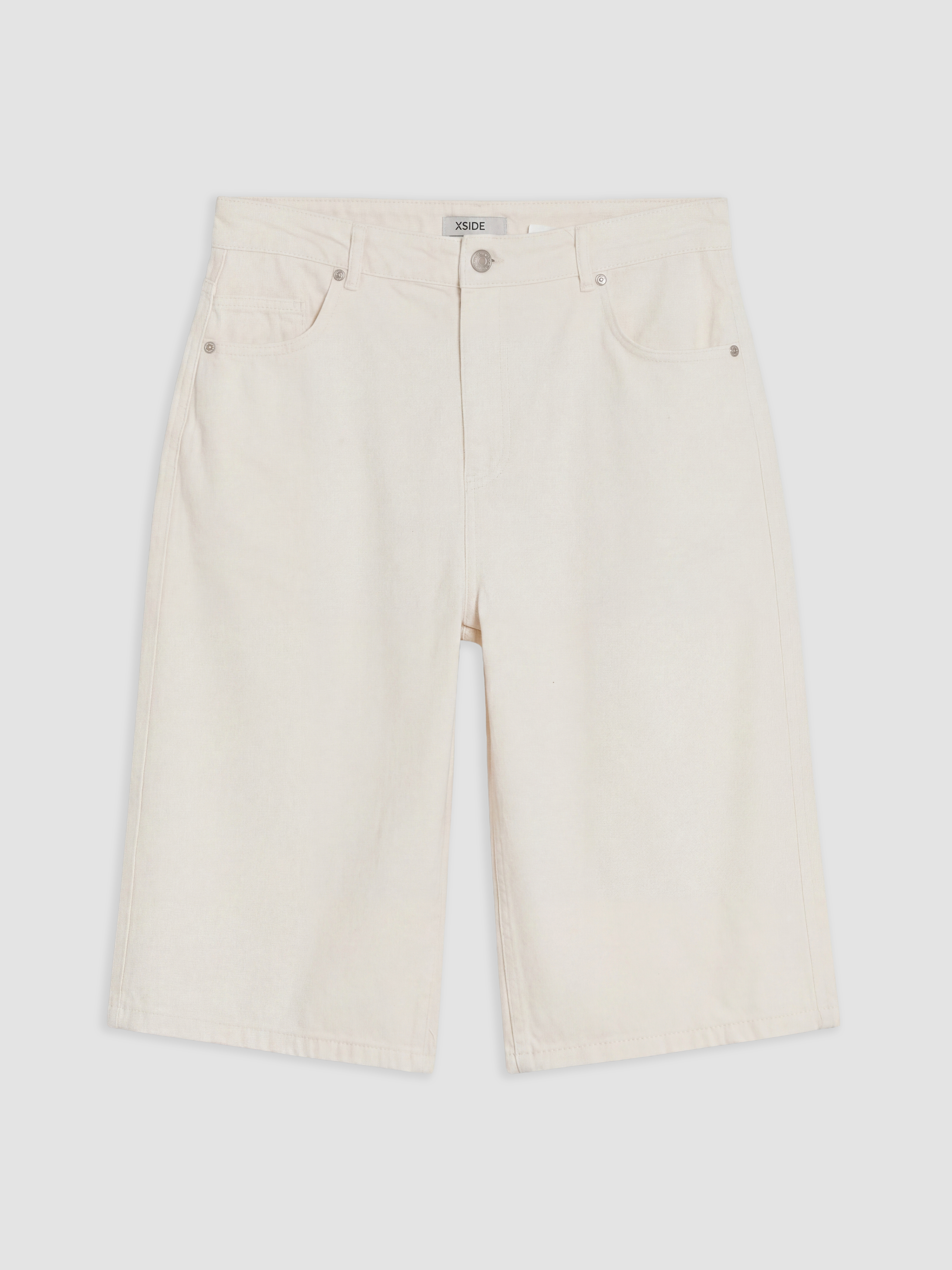XSIDE Relax Fit Gabardin Erkek Şort görsel 5