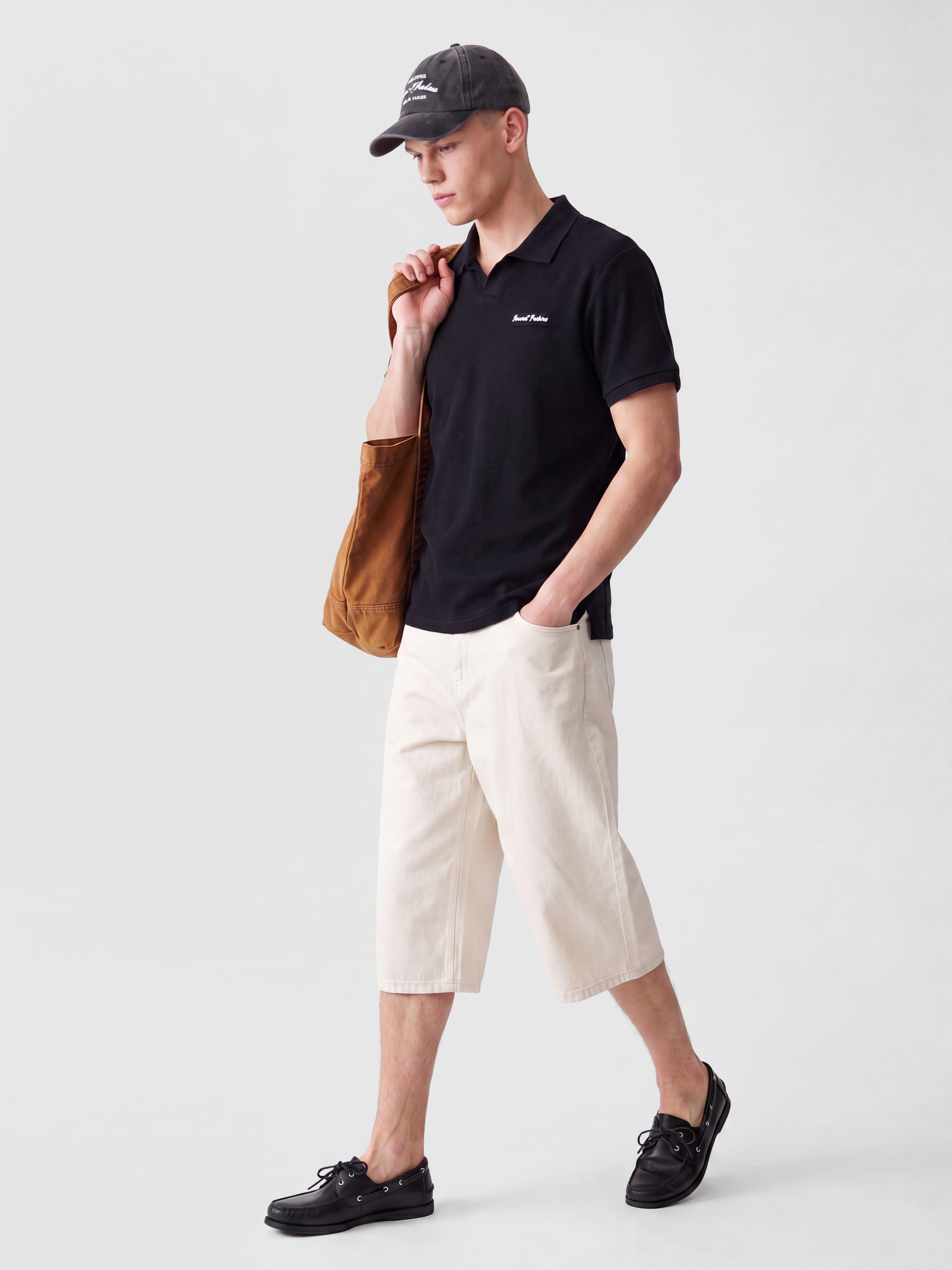XSIDE Relax Fit Gabardin Erkek Şort görsel 2
