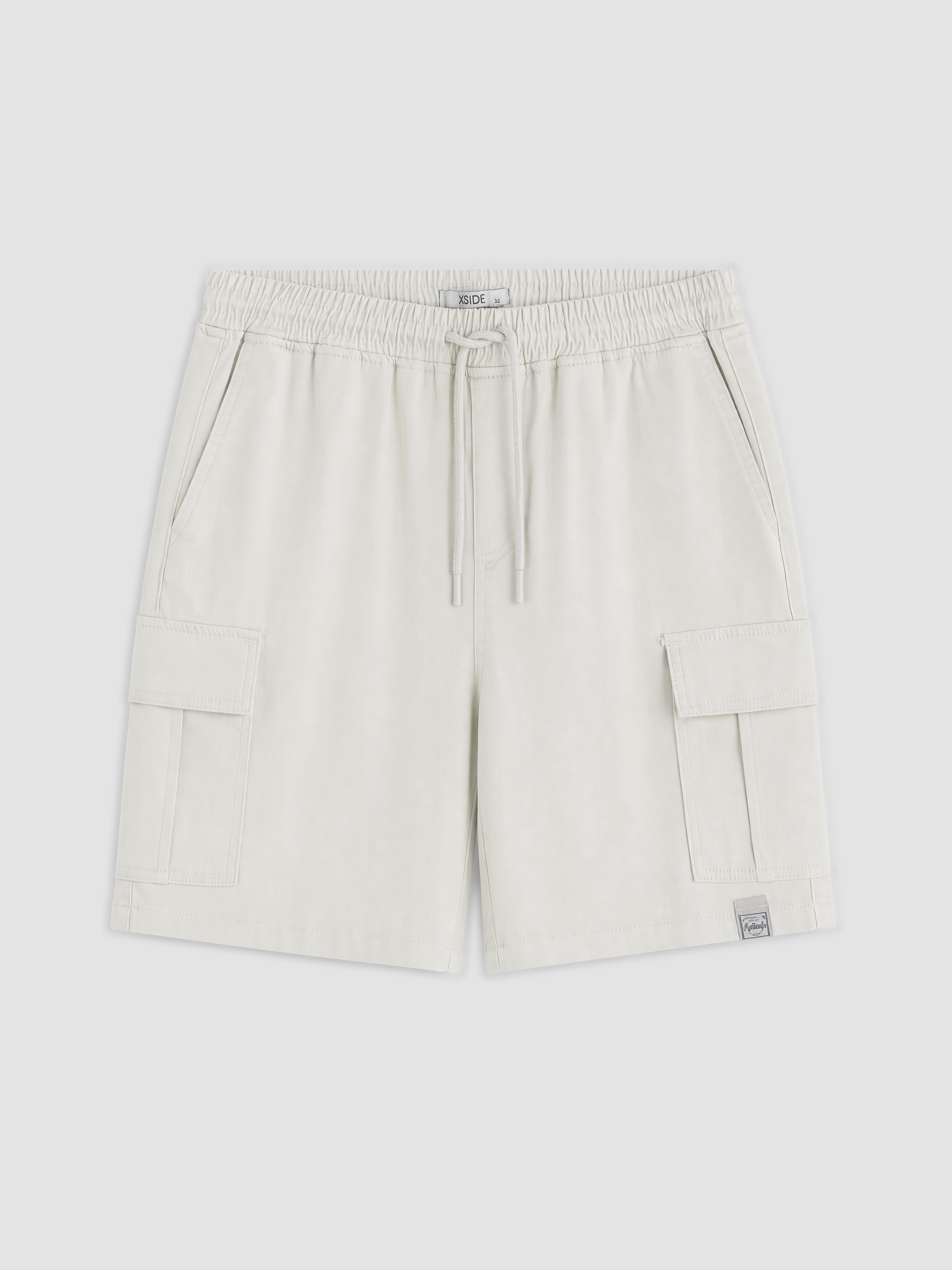 XSIDE Regular Fit Beli Lastikli Erkek Kargo Şort görsel 5