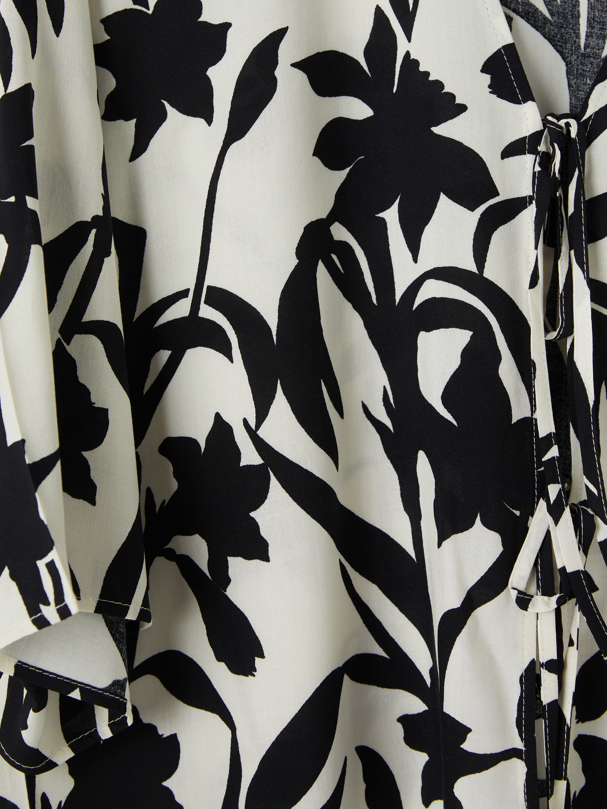 LCW Vision Çiçekli Oversize Kadın Kimono görsel 7