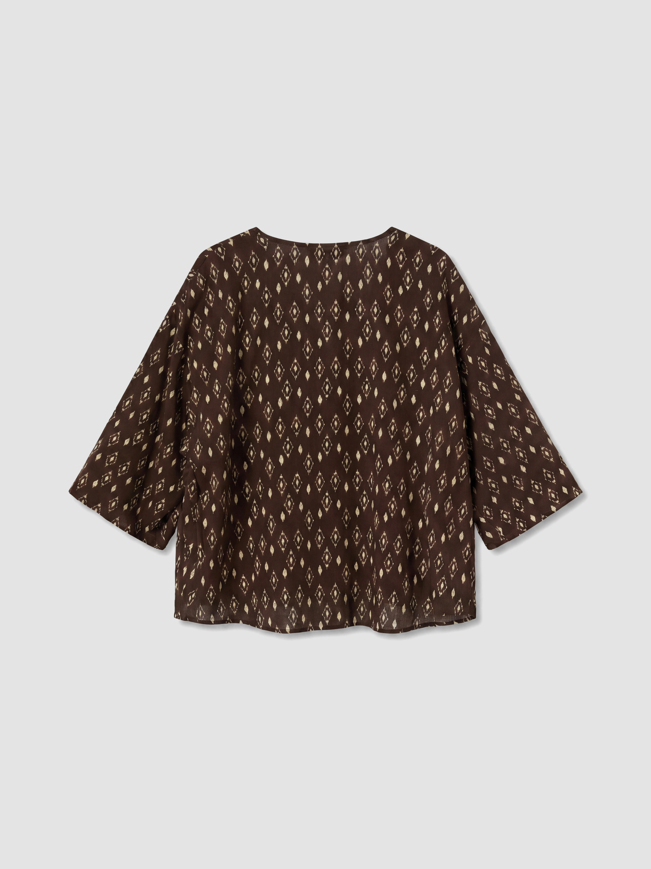 LCW Vision Desenli Oversize Kadın Kimono görsel 7