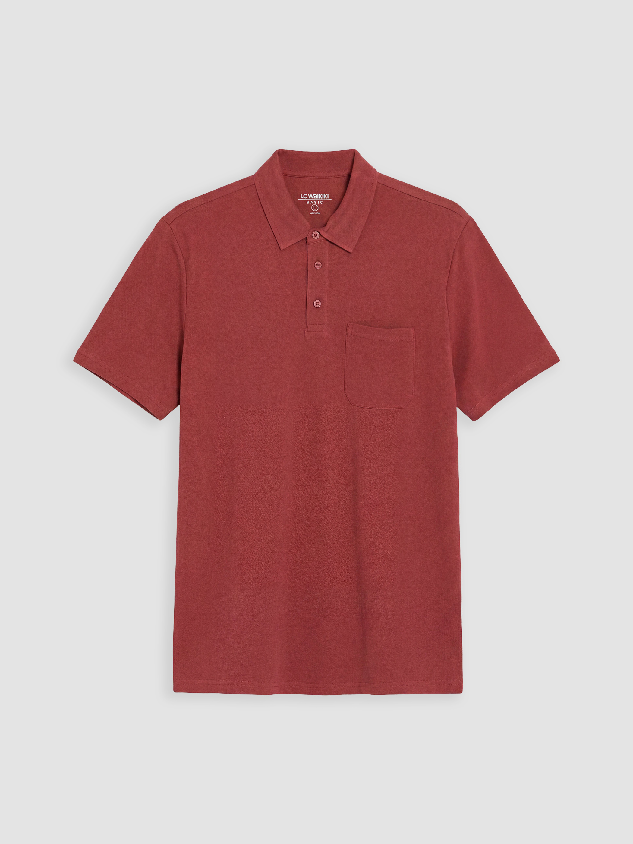 LCWAIKIKI Classic Polo Yaka Pike Erkek Tişört görsel 4