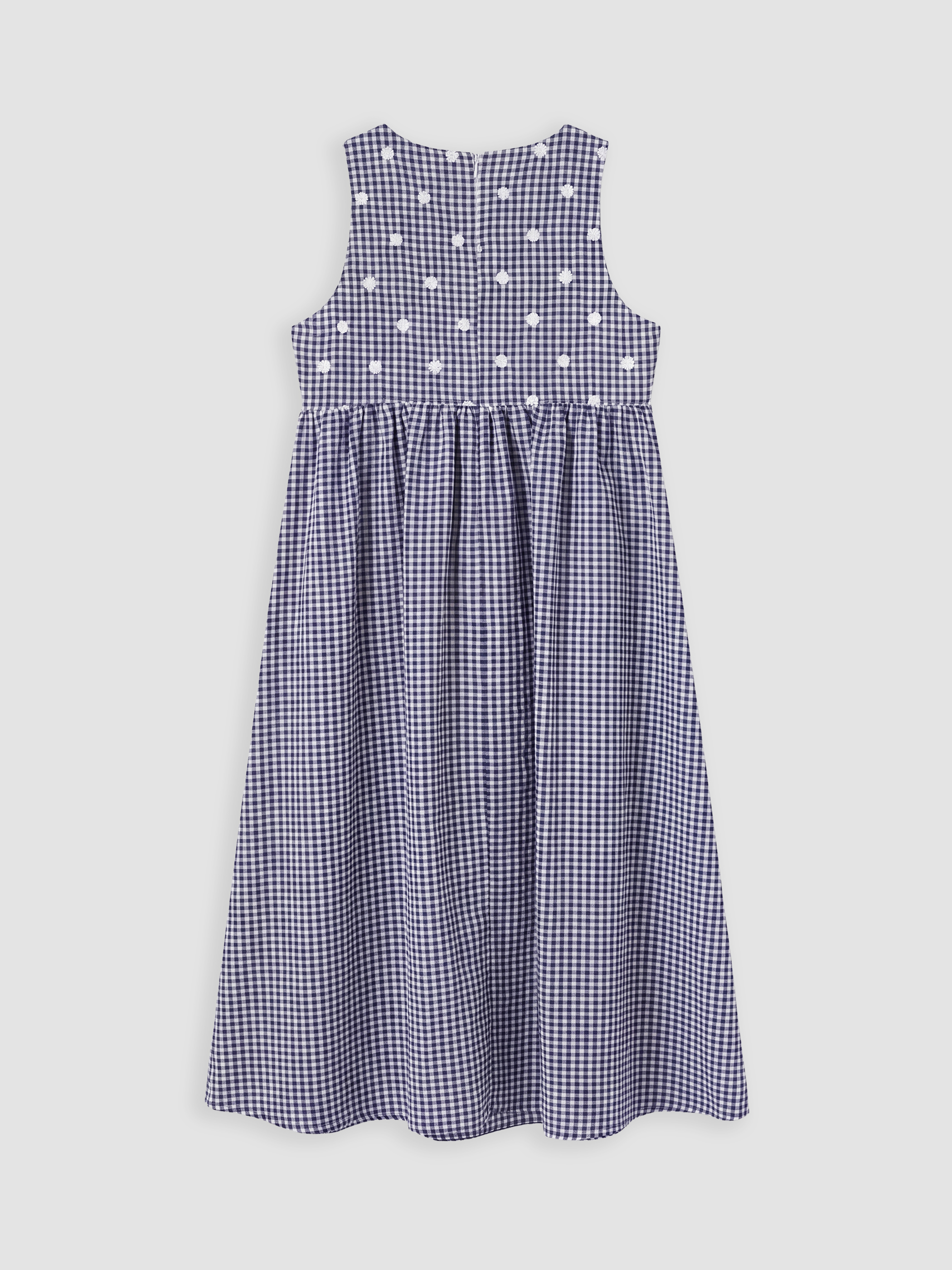 LCW Comfort V Yaka Ekose Elbise görsel 7