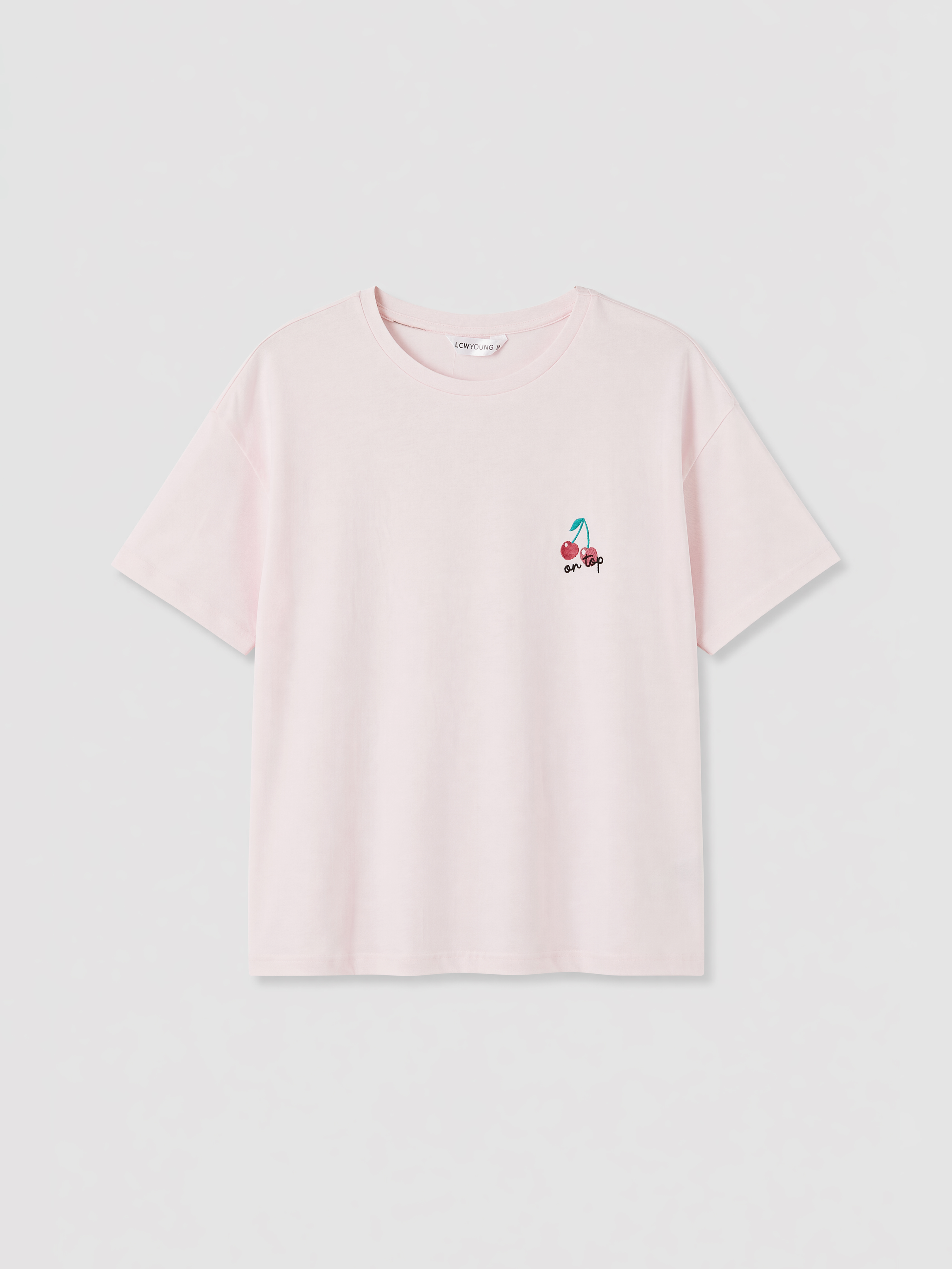 LCW Young Kiraz Baskılı Kadın Pijama Takım görsel 6