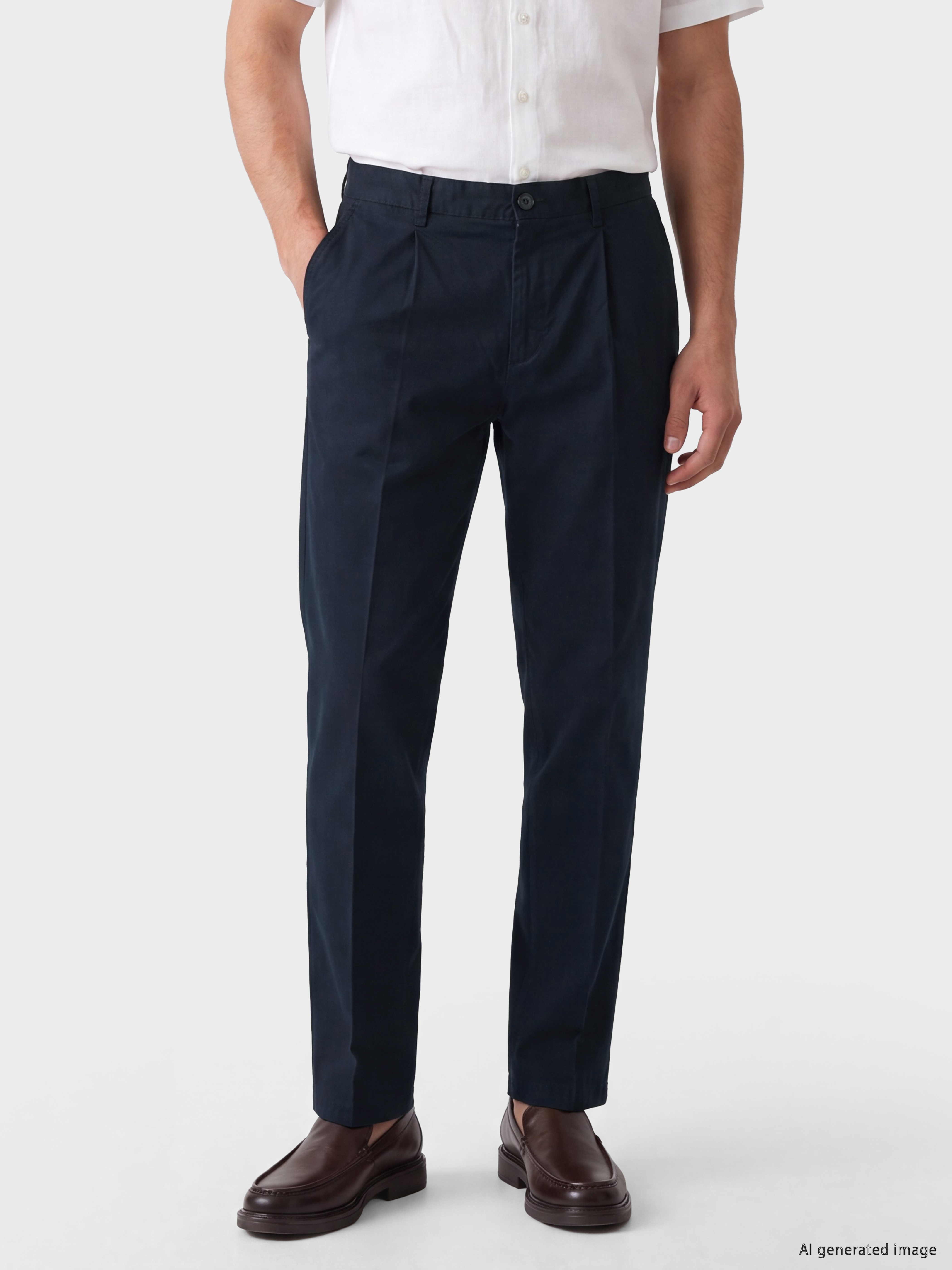 LCWAIKIKI Classic Regular Fit Gabardin Erkek Chino Pantolon