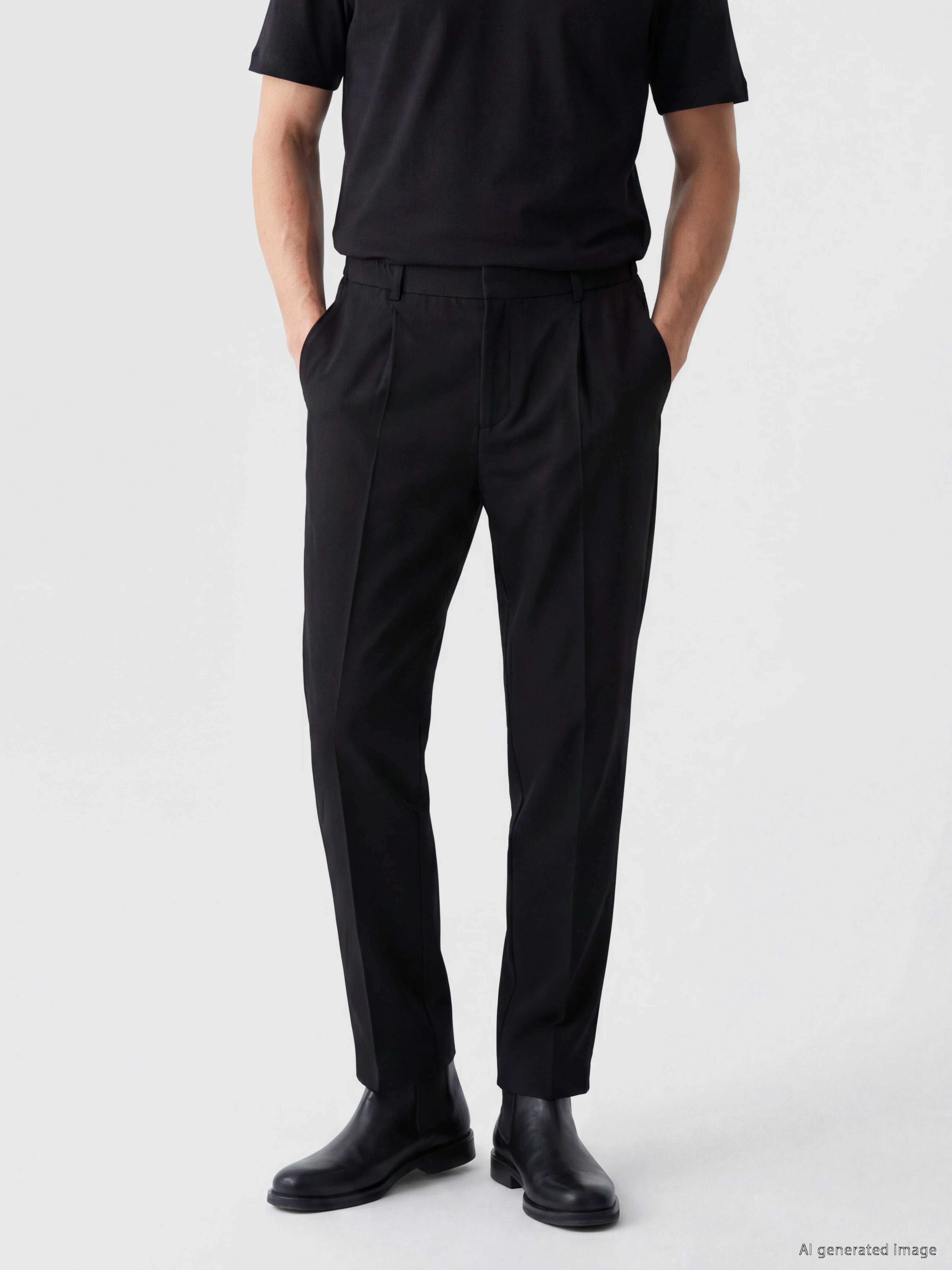 LCW Vision Regular Fit Erkek Pileli Pantolon