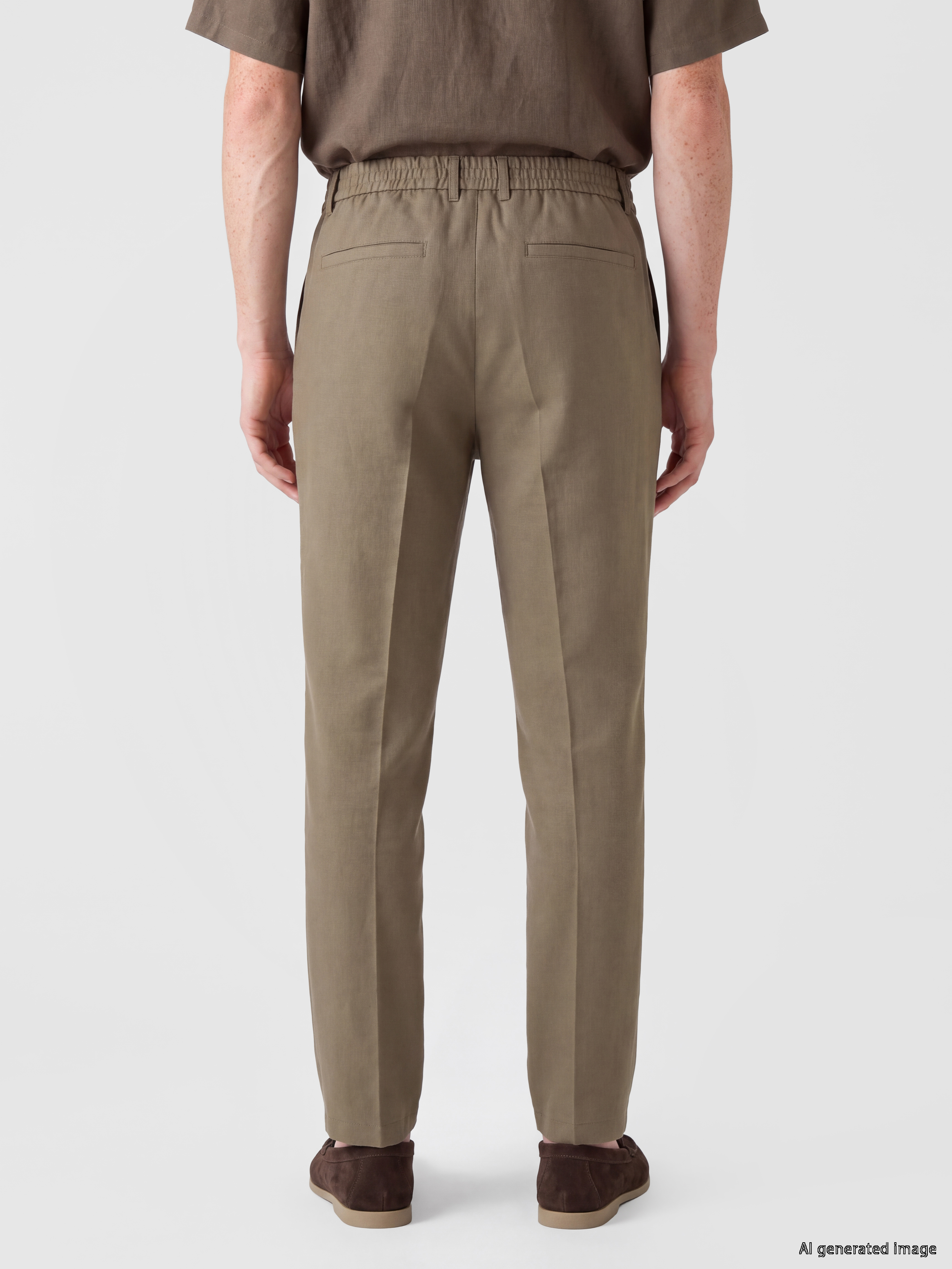 LCW Vision Regular Fit Erkek Pileli Pantolon görsel 4