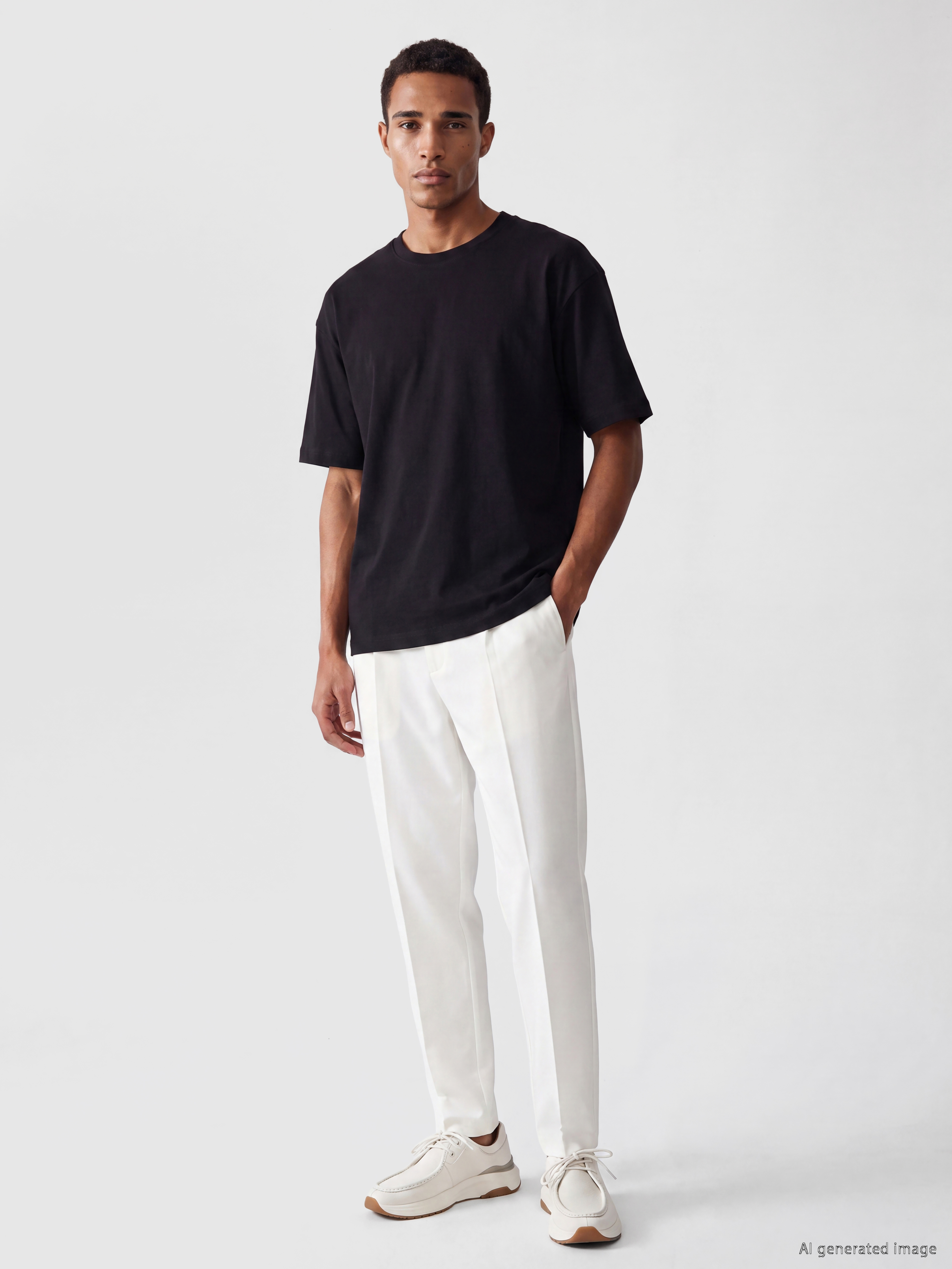 LCW Vision Regular Fit Erkek Pileli Pantolon görsel 2