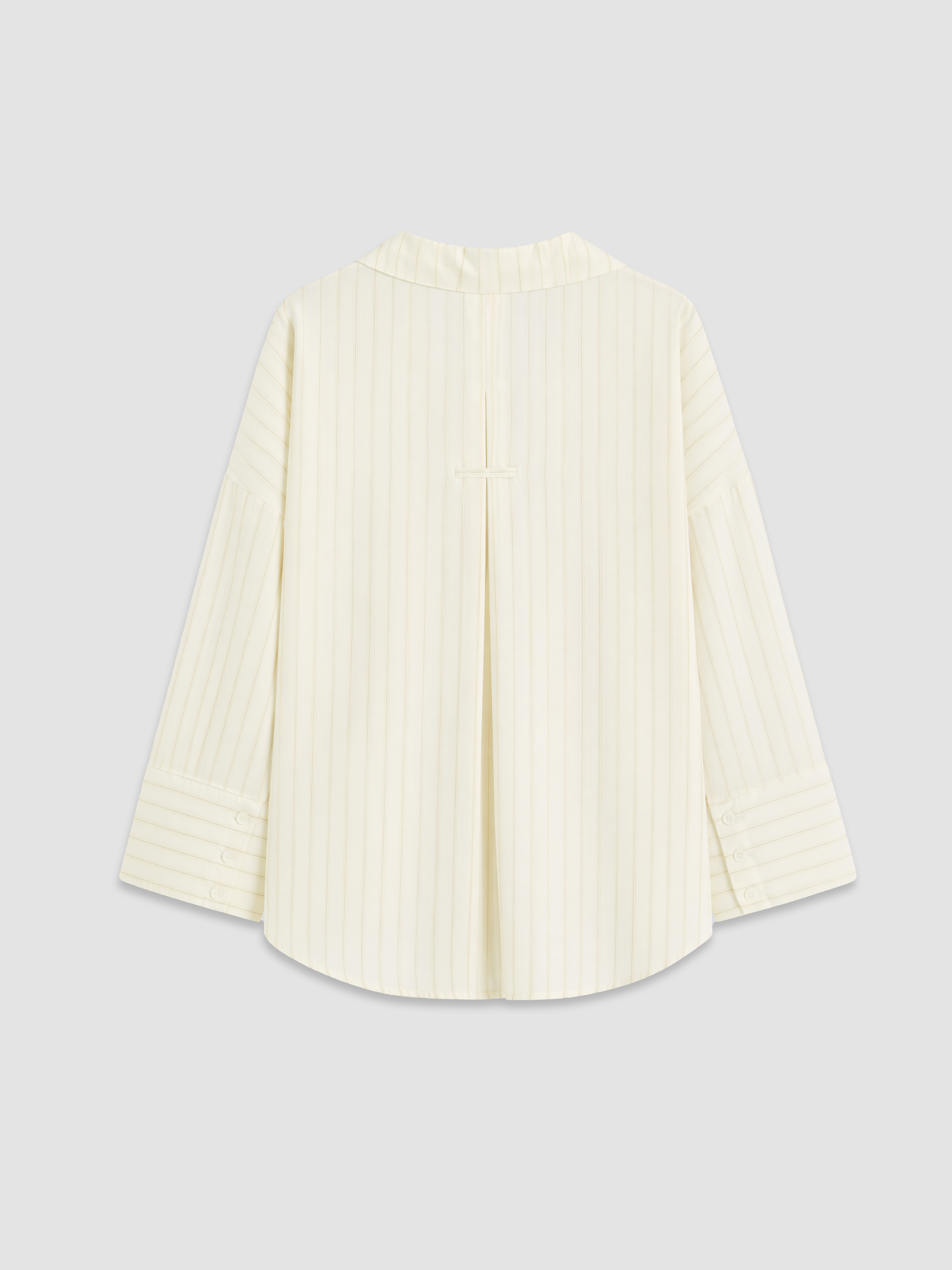 LCW EVERYDAY Çizgili Oversize Kadın Gömlek görsel 6