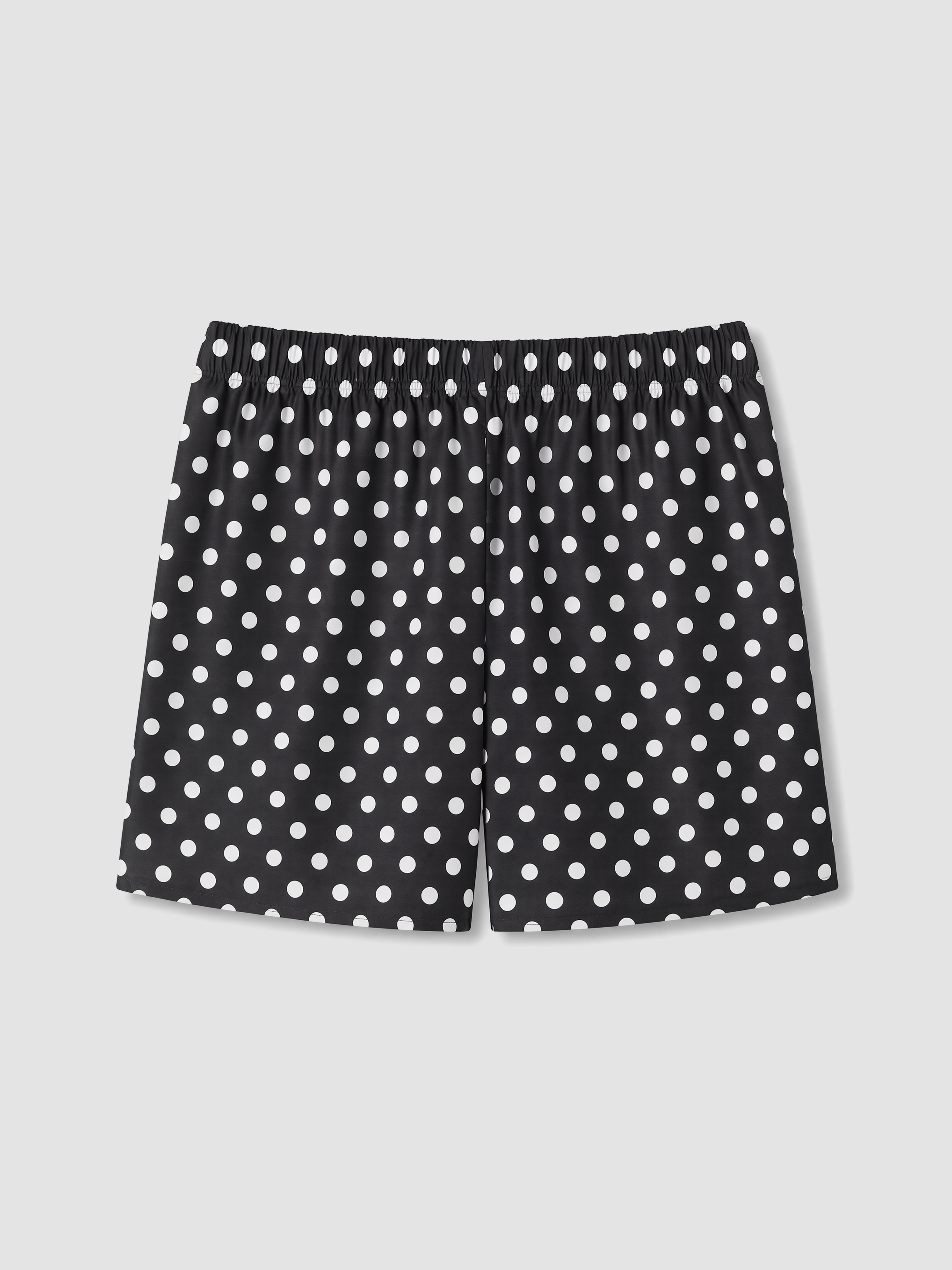 LCW DREAM Puantiyeli Saten Kadın Şortlu Pijama Takımı görsel 8