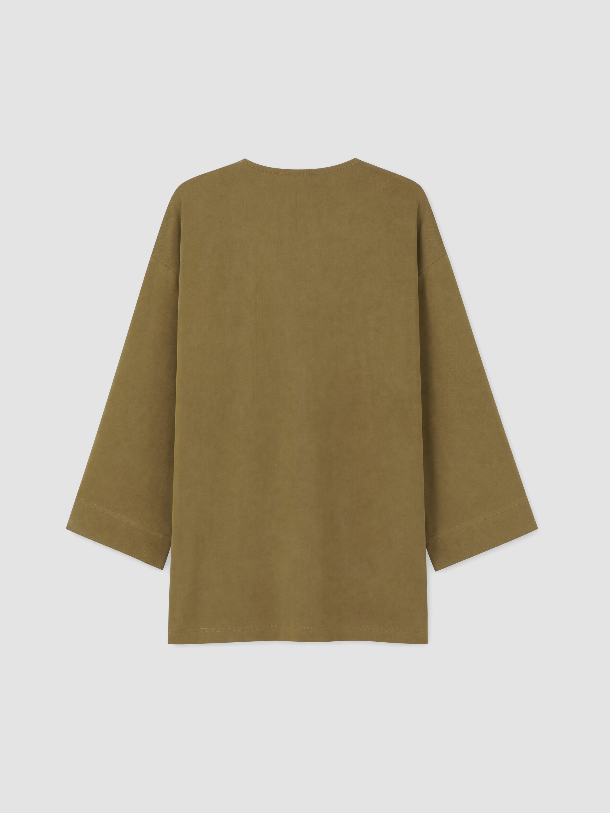 LCW EVERYDAY Oversize Keten Karışımlı Kadın Kimono görsel 6