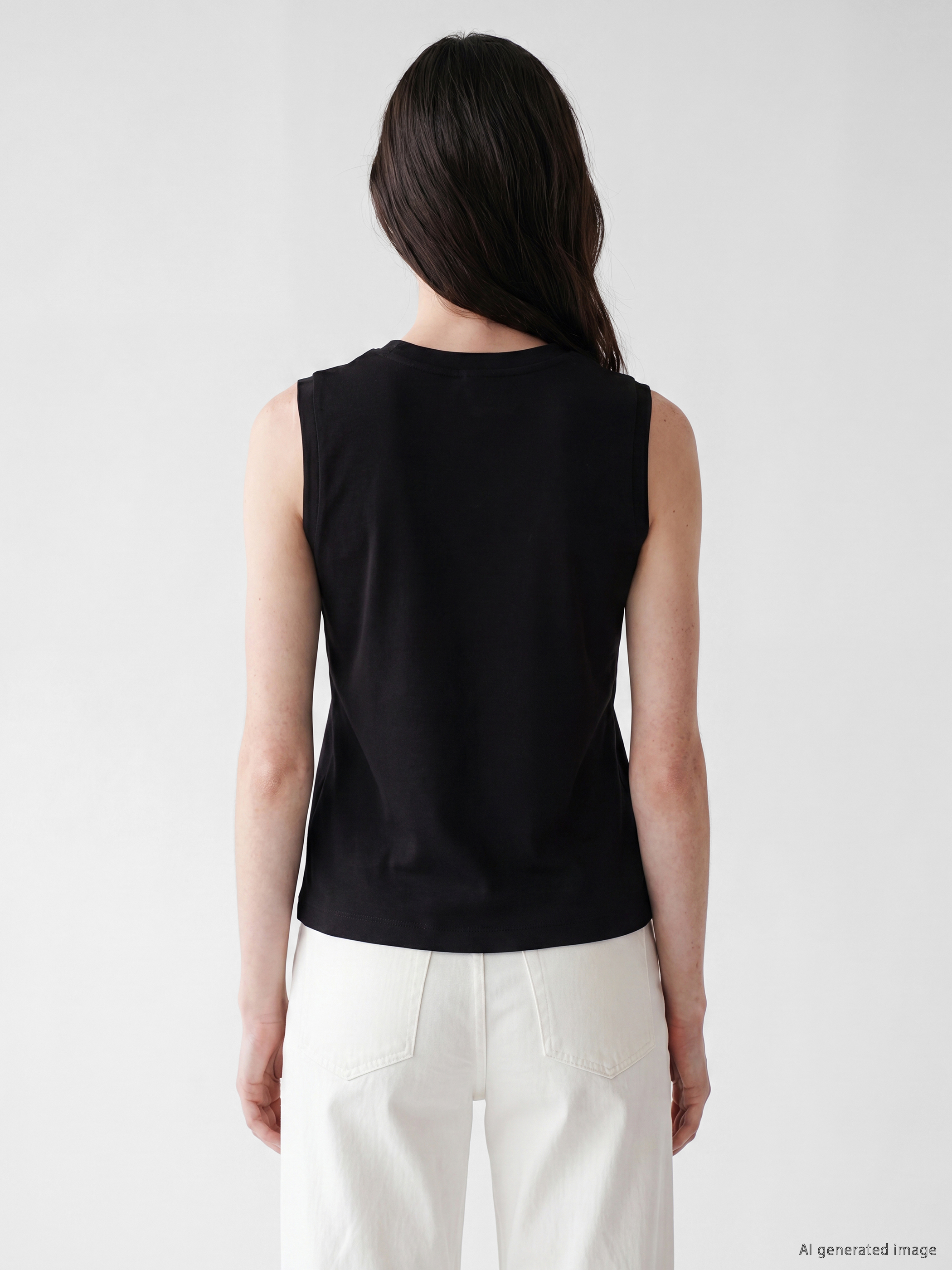 LCW Comfort Taşlı Soft Touch Kadın Atlet görsel 4