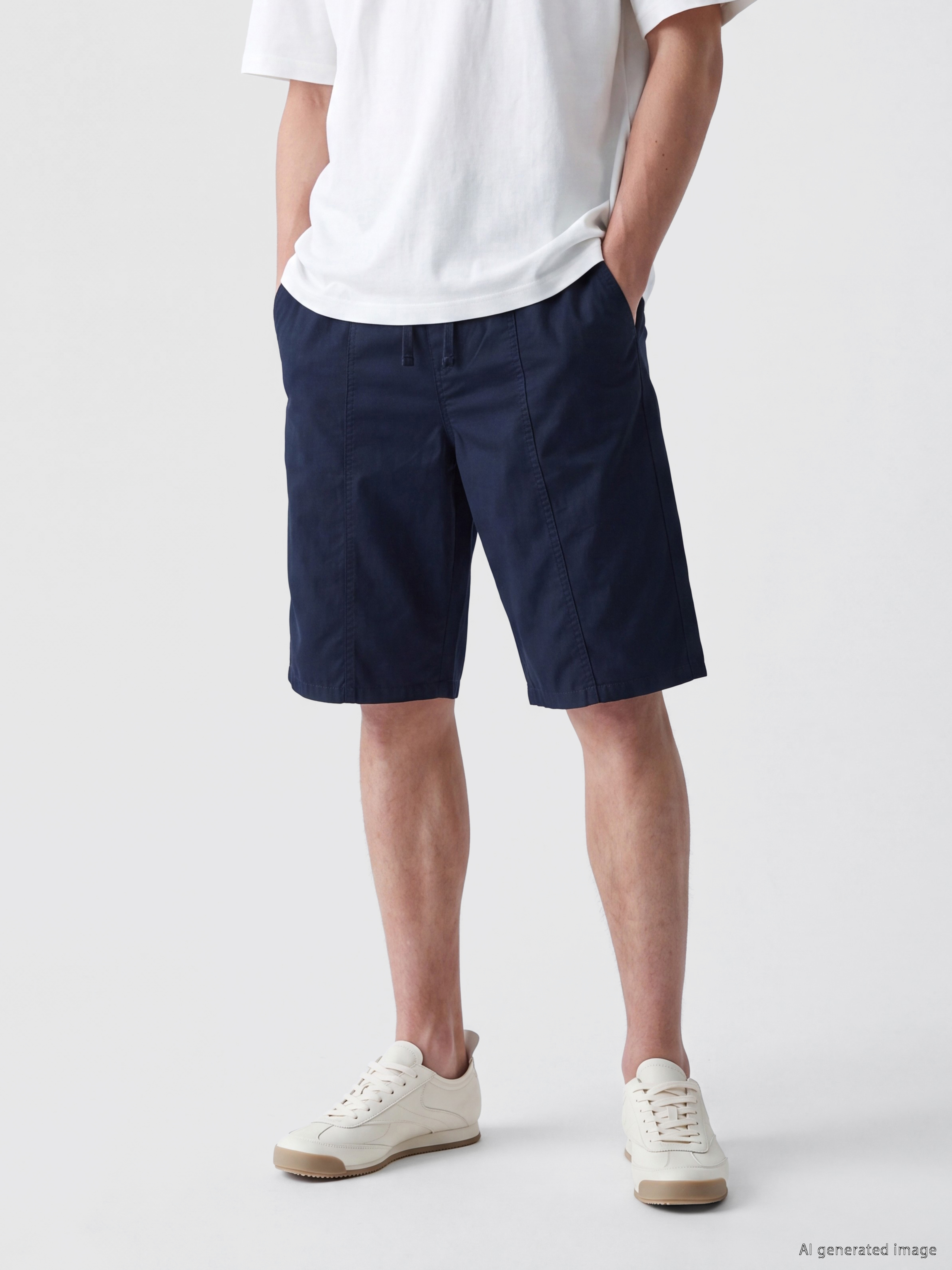 XSIDE Relax Fit Gabardin Erkek Şort