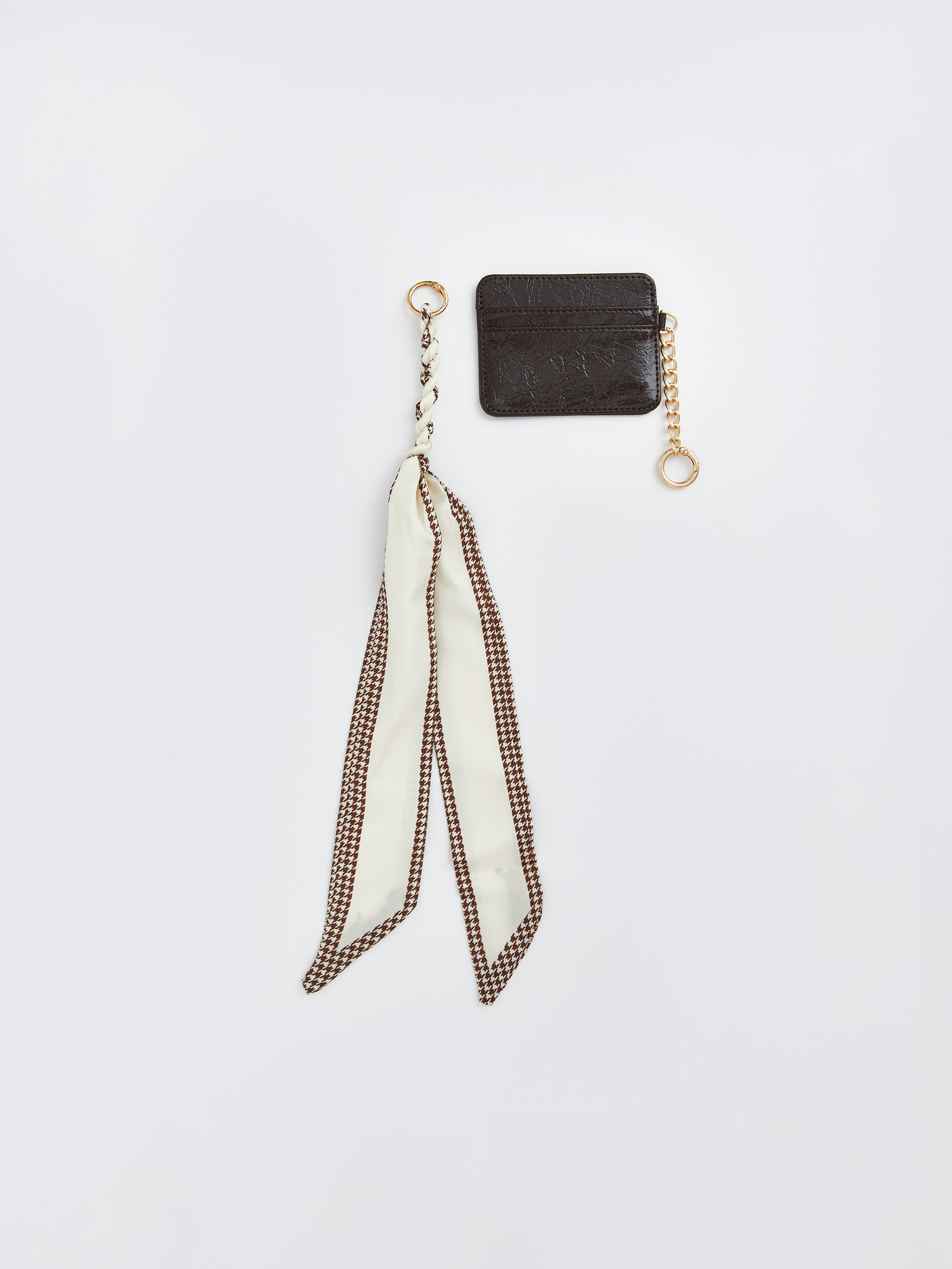 LCW ACCESSORIES Aksesuarlı Deri Görünümlü Kadın Kartlık