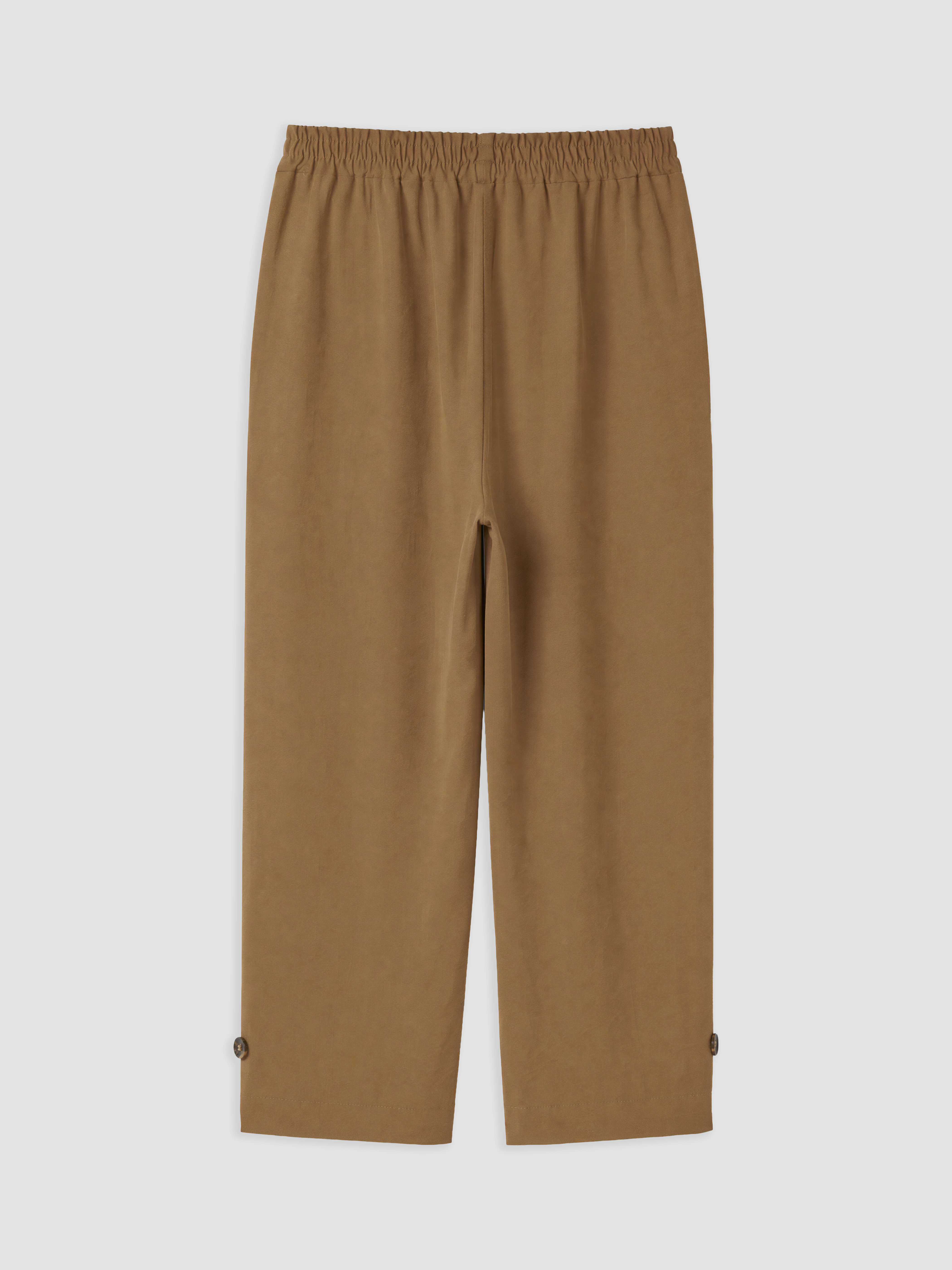 LCWAIKIKI Classic Beli Lastikli Modal Karışımlı Kadın Pantolon görsel 5