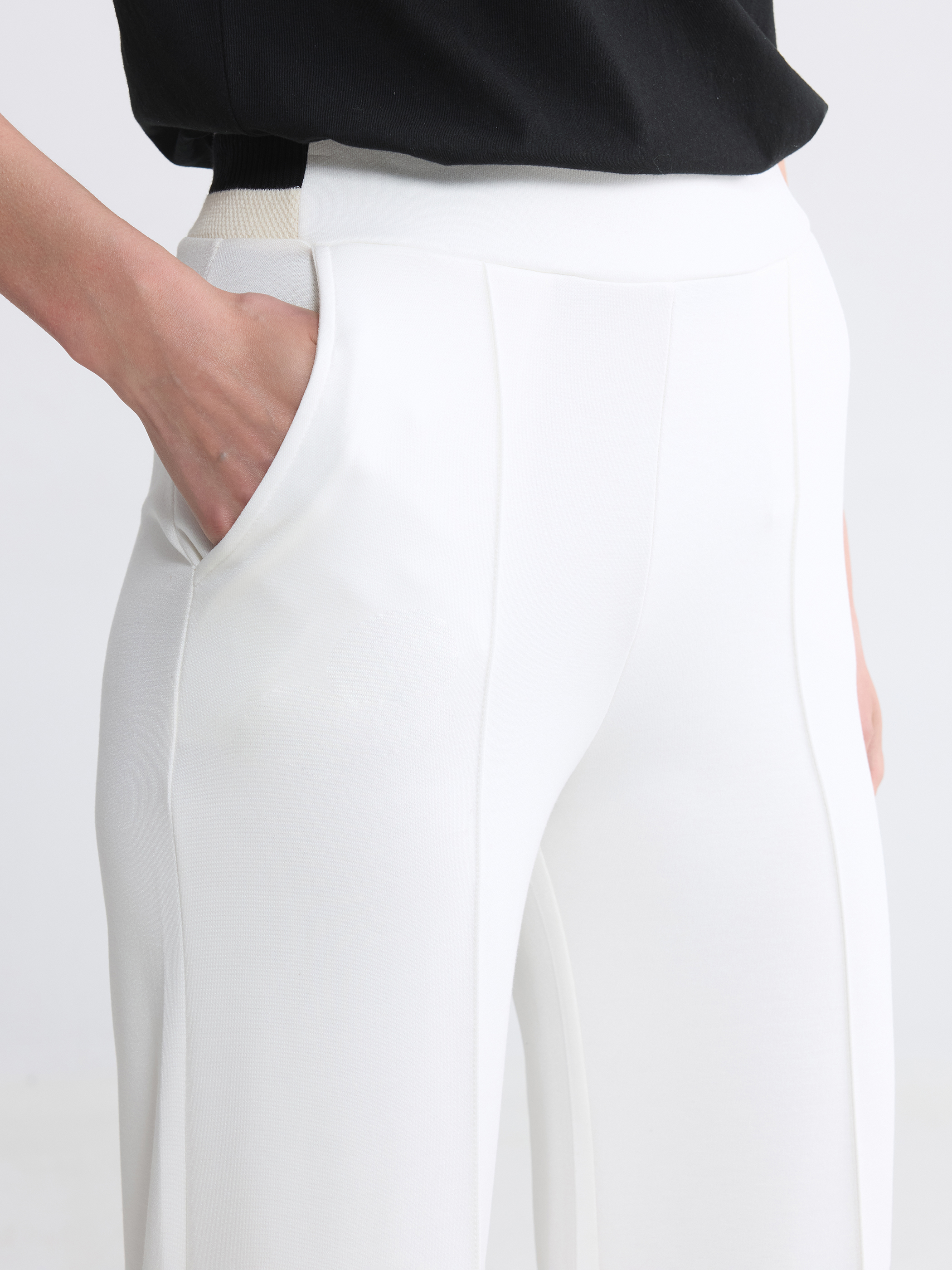 LCW EVERYDAY Beli Lastikli Soft Touch Kadın Eşofman Altı görsel 3