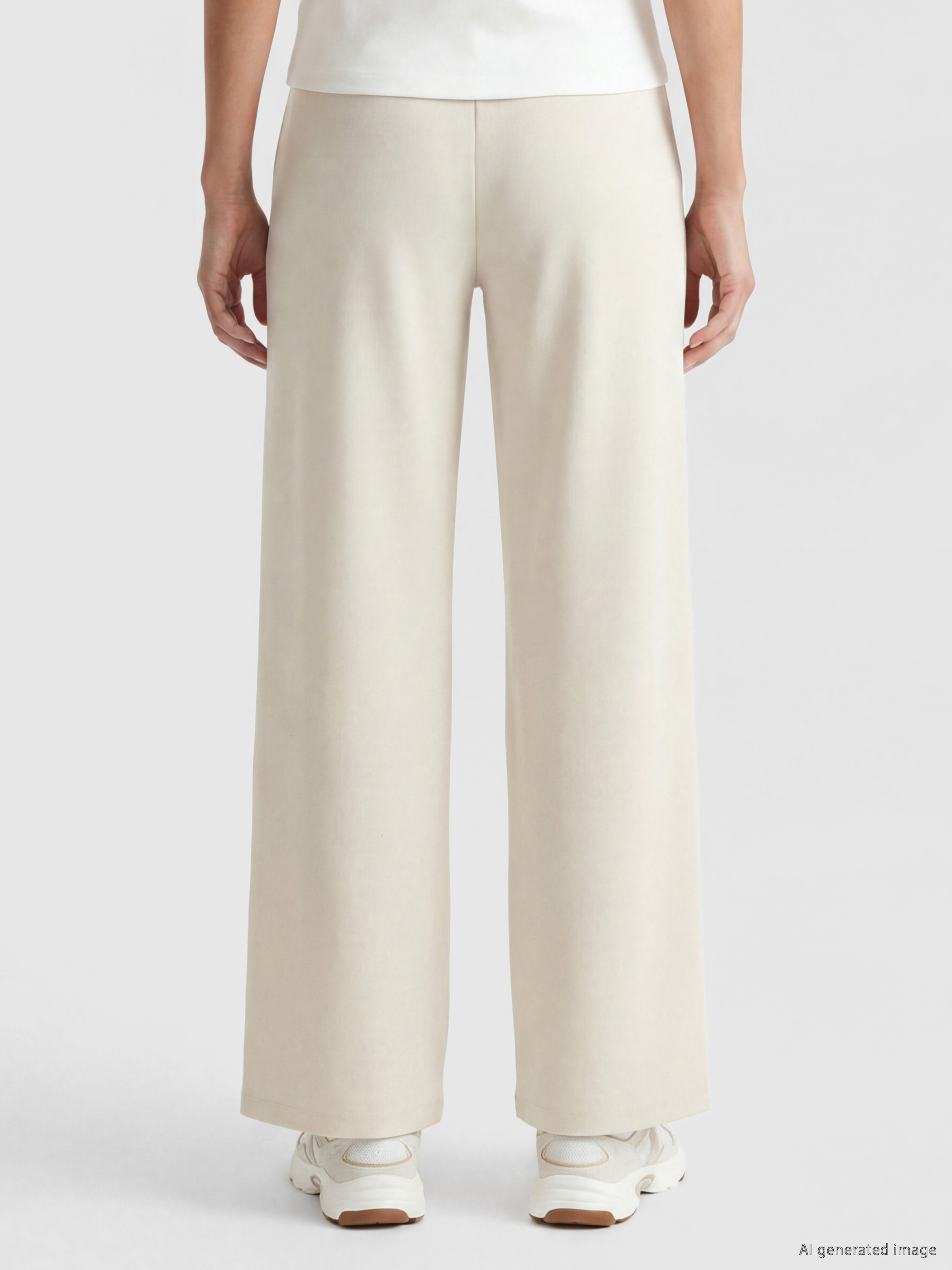 LCW EVERYDAY Beli Lastikli Soft Touch Kadın Eşofman Altı görsel 4