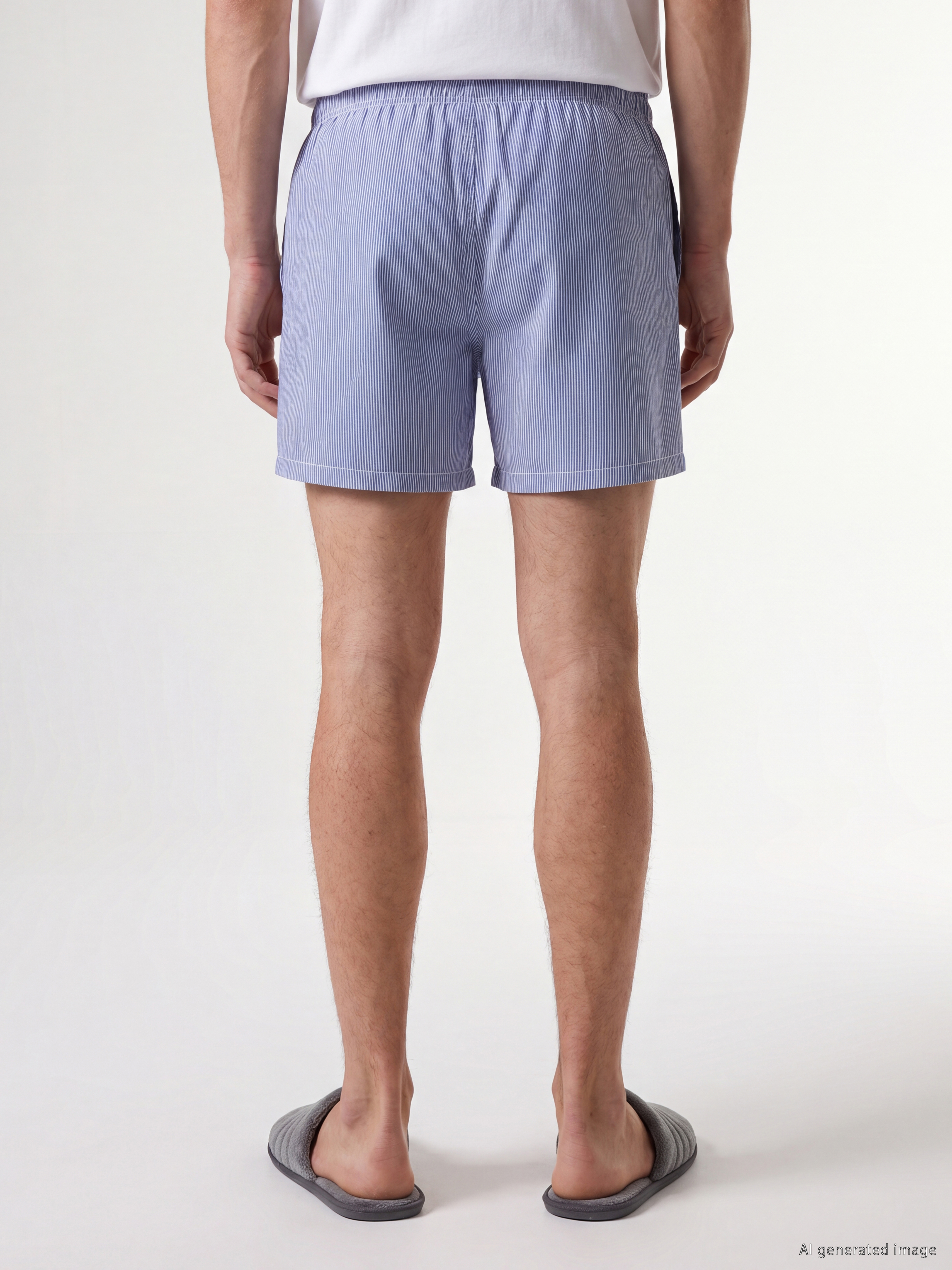 LC WAIKIKI Relax Fit Çizgili Erkek Boxer 2'li görsel 6