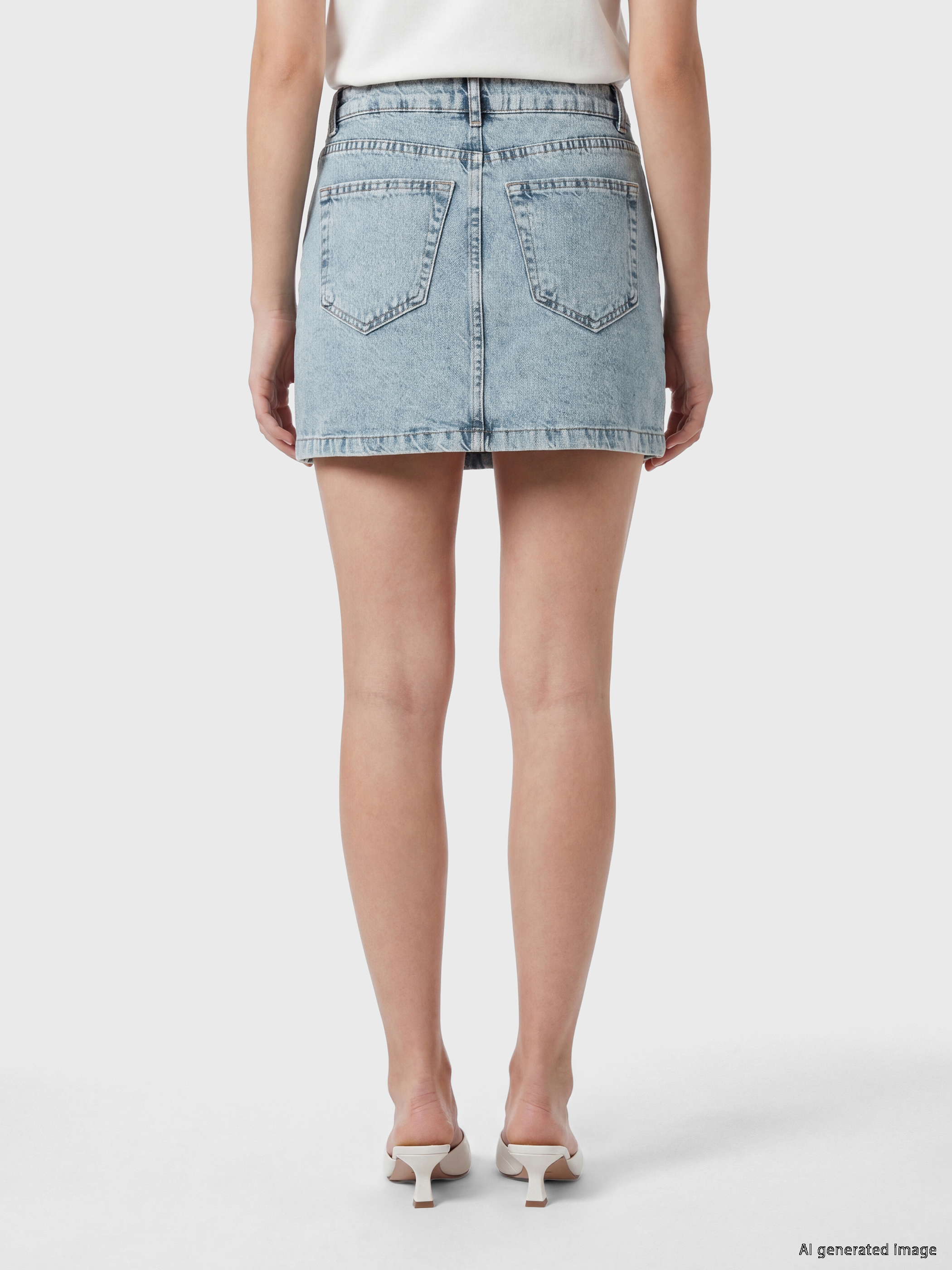 LCW Vision Regular Fit Mini Jean Etek görsel 4