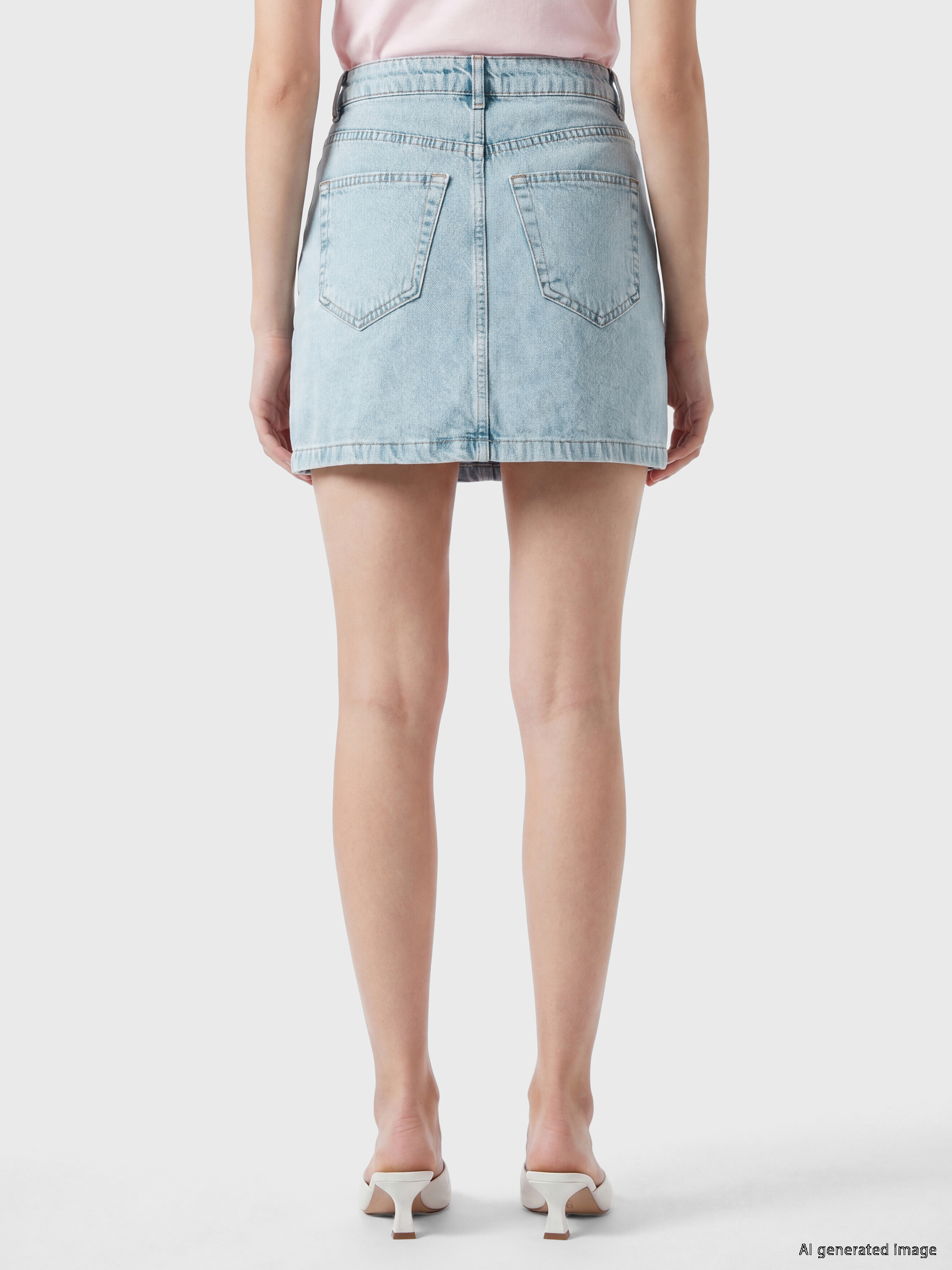 LCW Vision Regular Fit Mini Jean Etek görsel 4