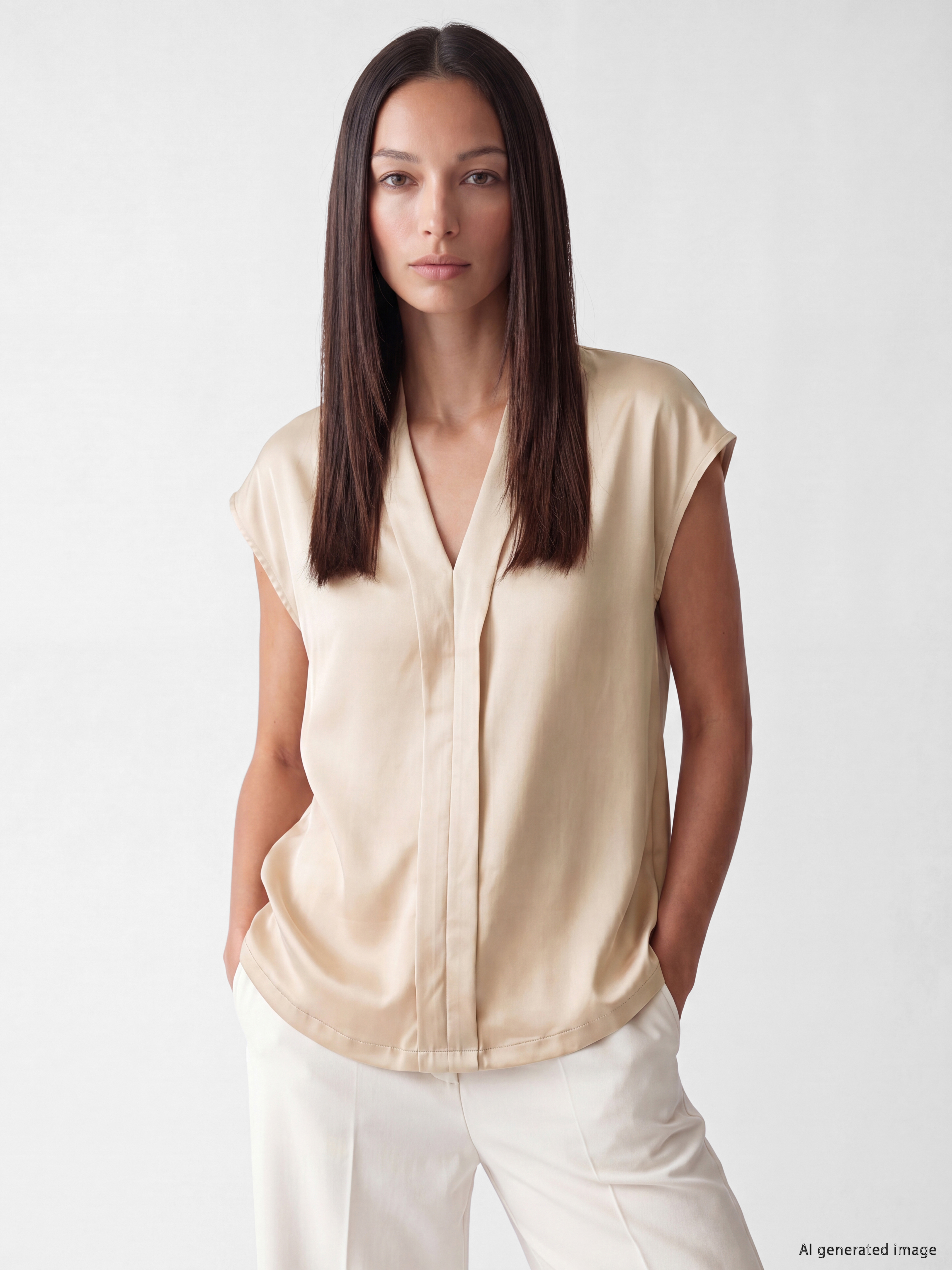 LCW EVERYDAY V Yaka Bluz