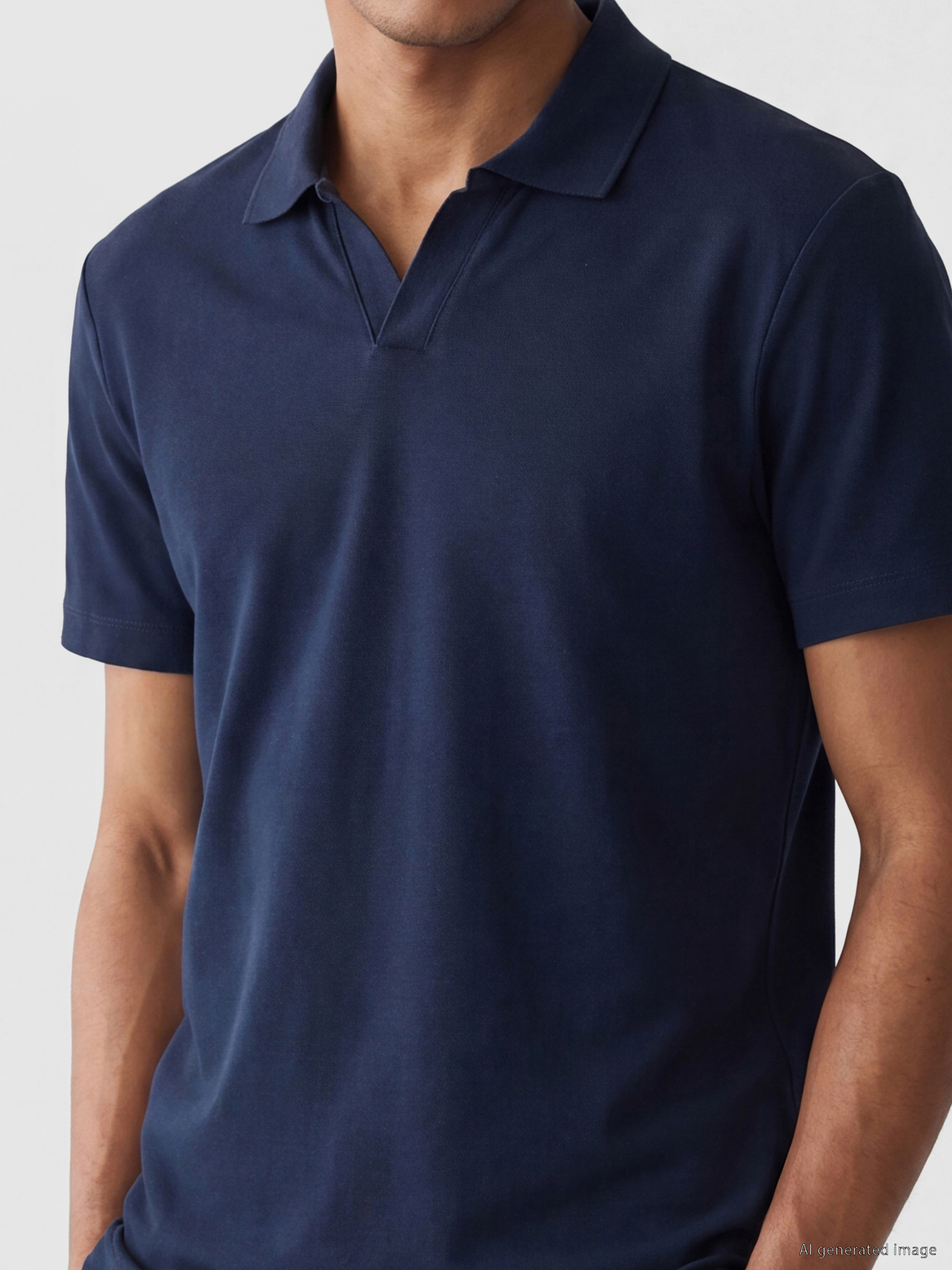 LCW Vision Polo Yaka Erkek Tişört görsel 4