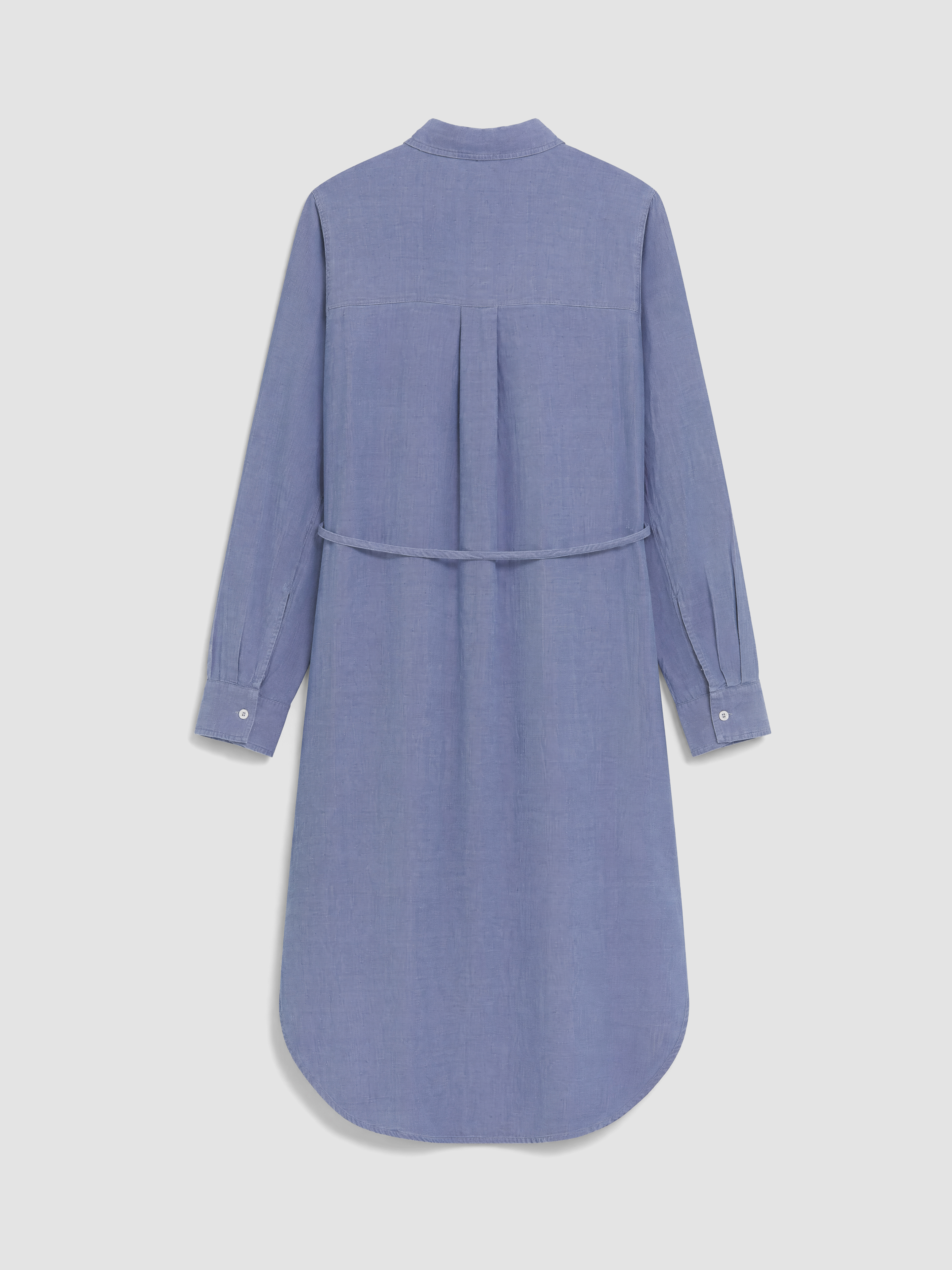 LCW EVERYDAY Beli Kuşaklı Oversize Kadın Gömlek Tunik görsel 7