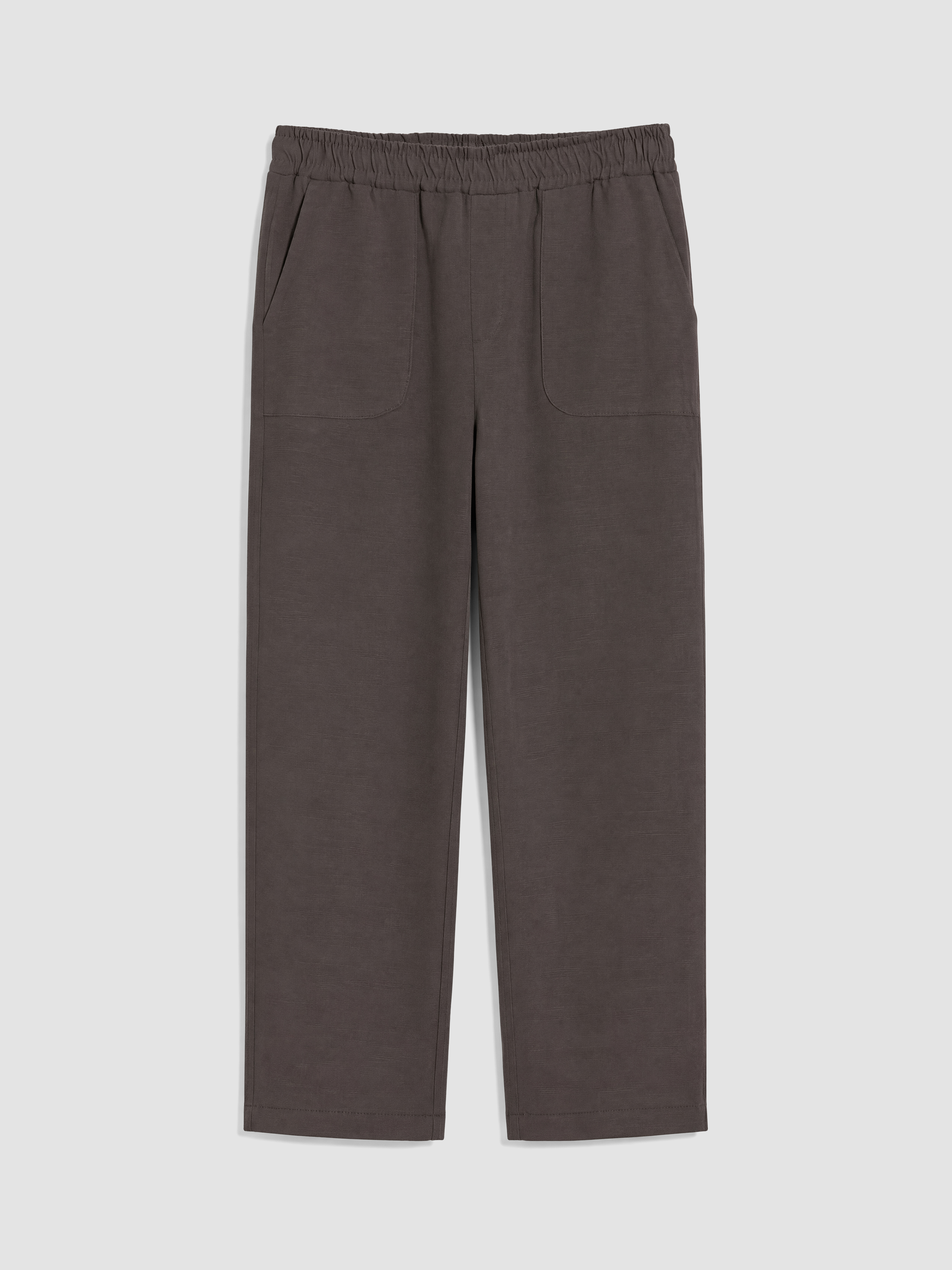 LCW Modest Beli Lastikli Keten Karışımlı Kadın Pantolon görsel 5