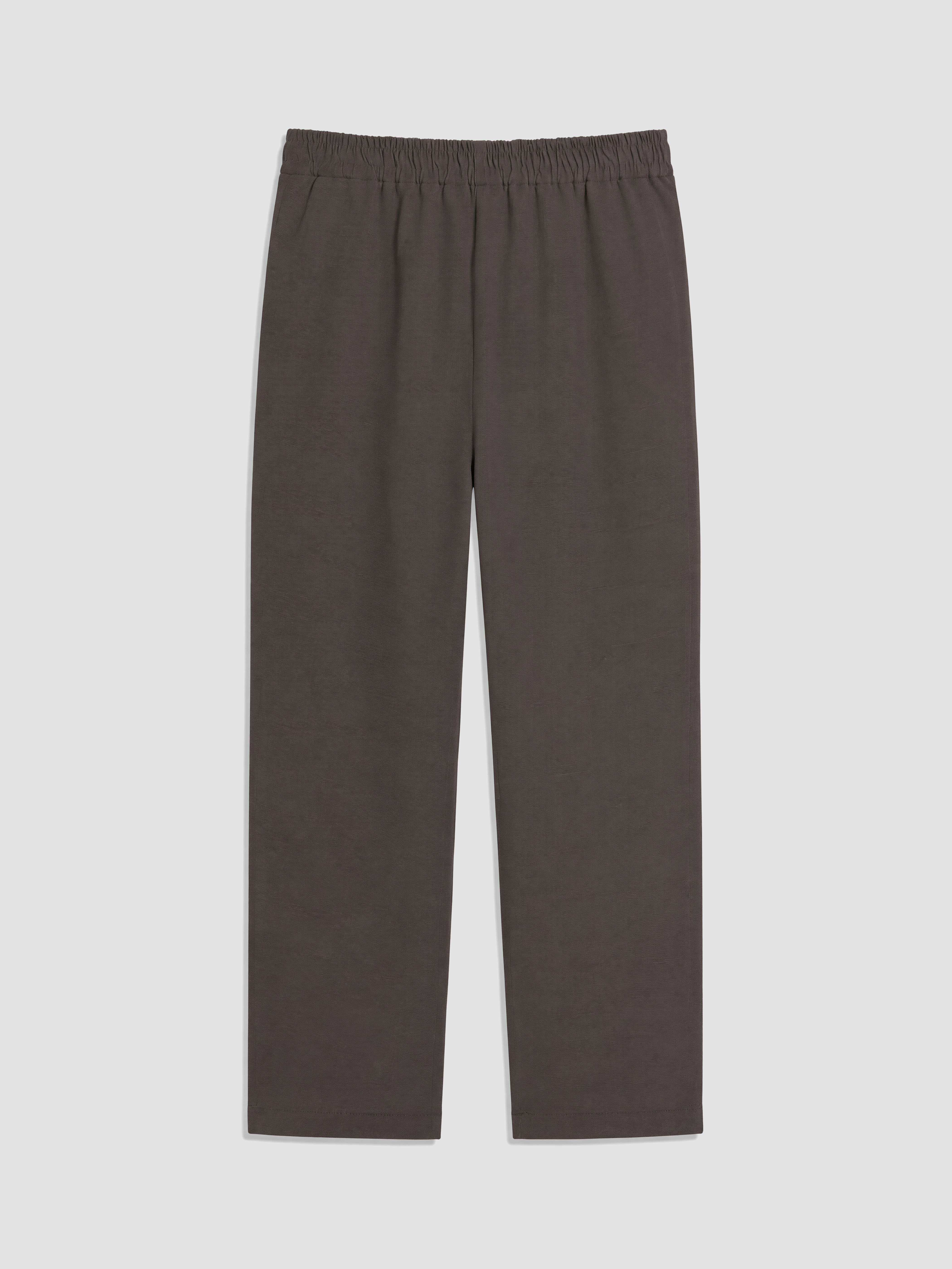 LCW Modest Beli Lastikli Keten Karışımlı Kadın Pantolon görsel 7