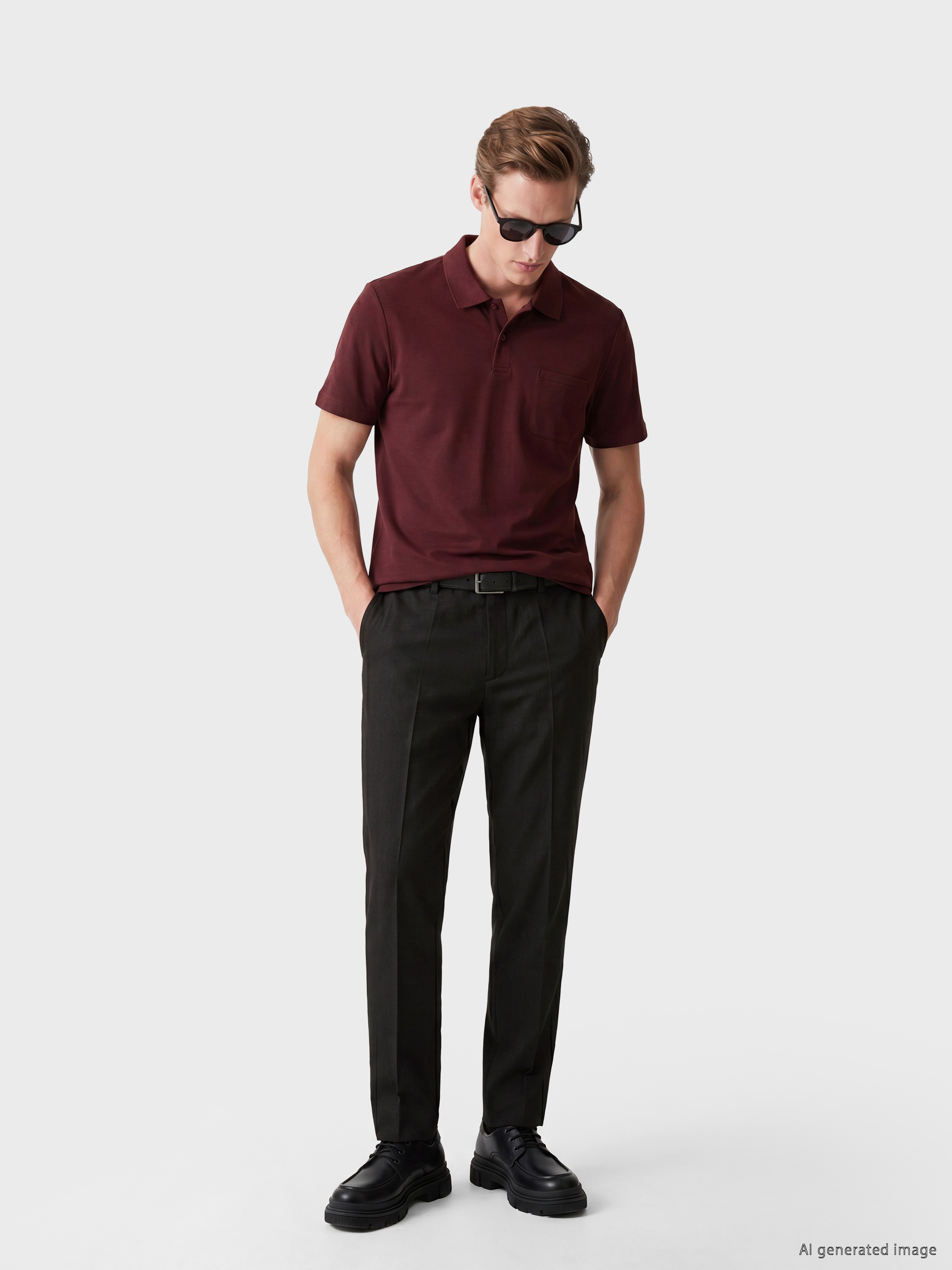 SOUTHBLUE Regular Fit Erkek Pileli Pantolon
