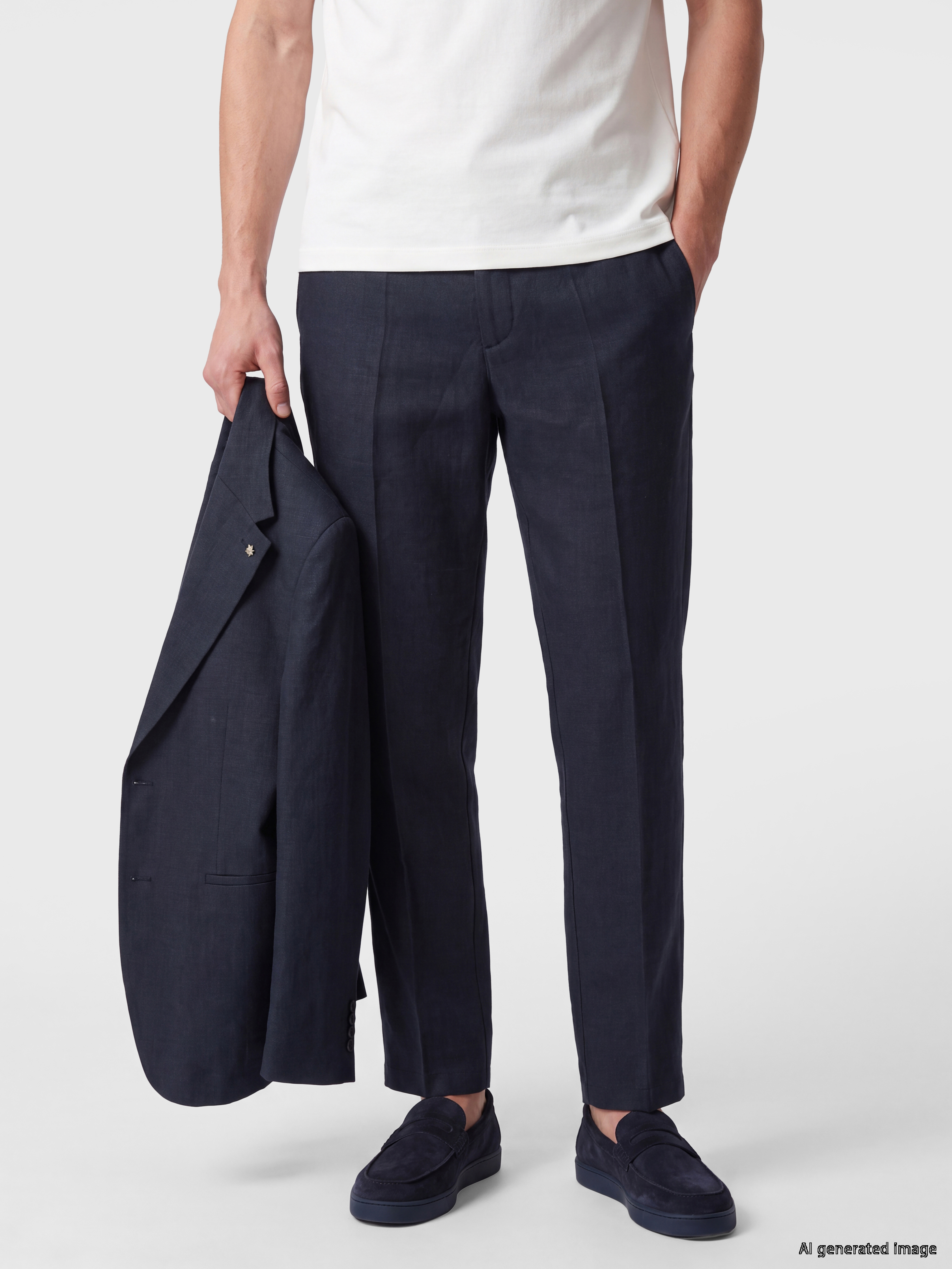 SOUTHBLUE Regular Fit Erkek Pileli Pantolon görsel 2