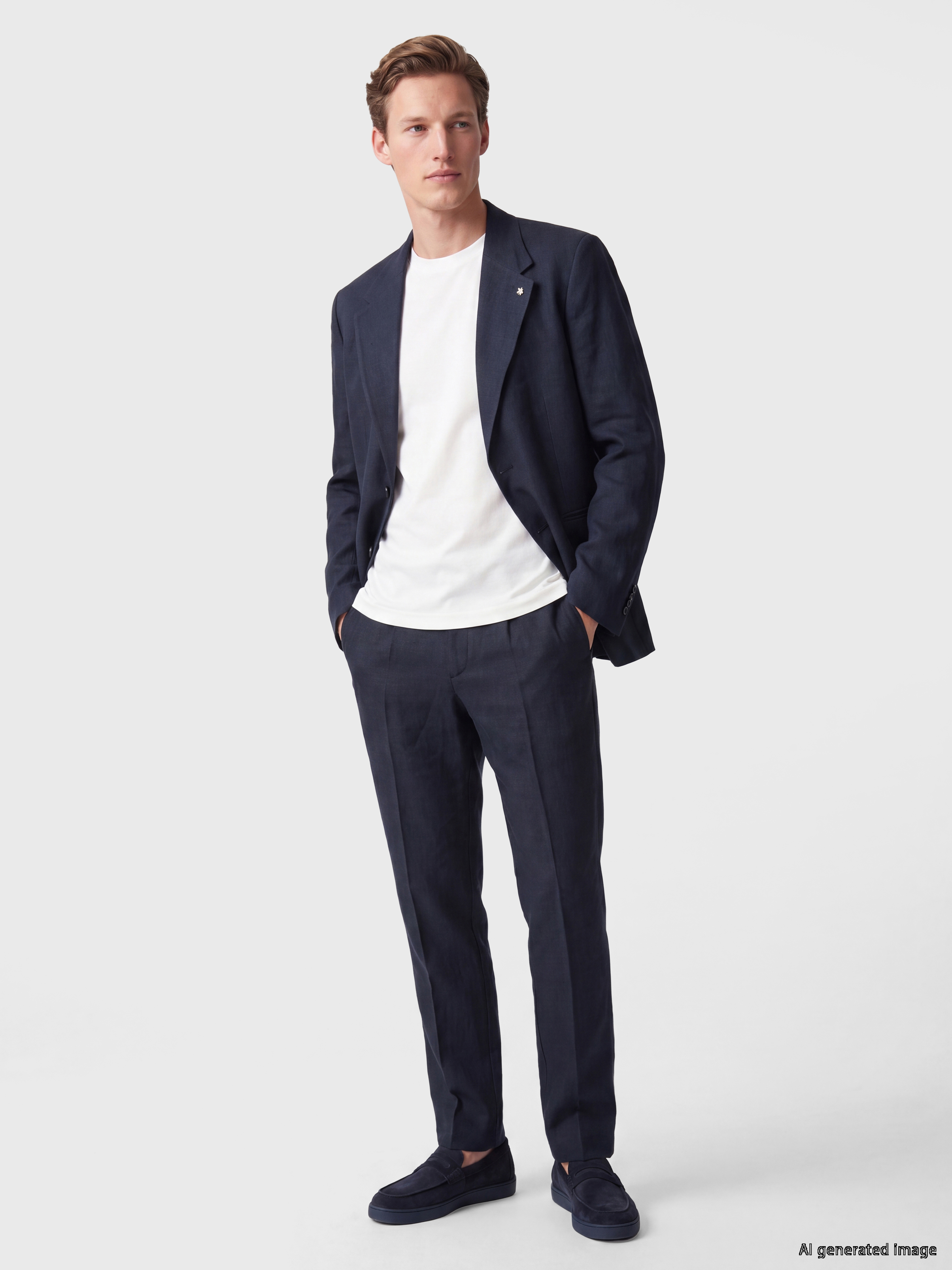 SOUTHBLUE Regular Fit Erkek Pileli Pantolon görsel 3
