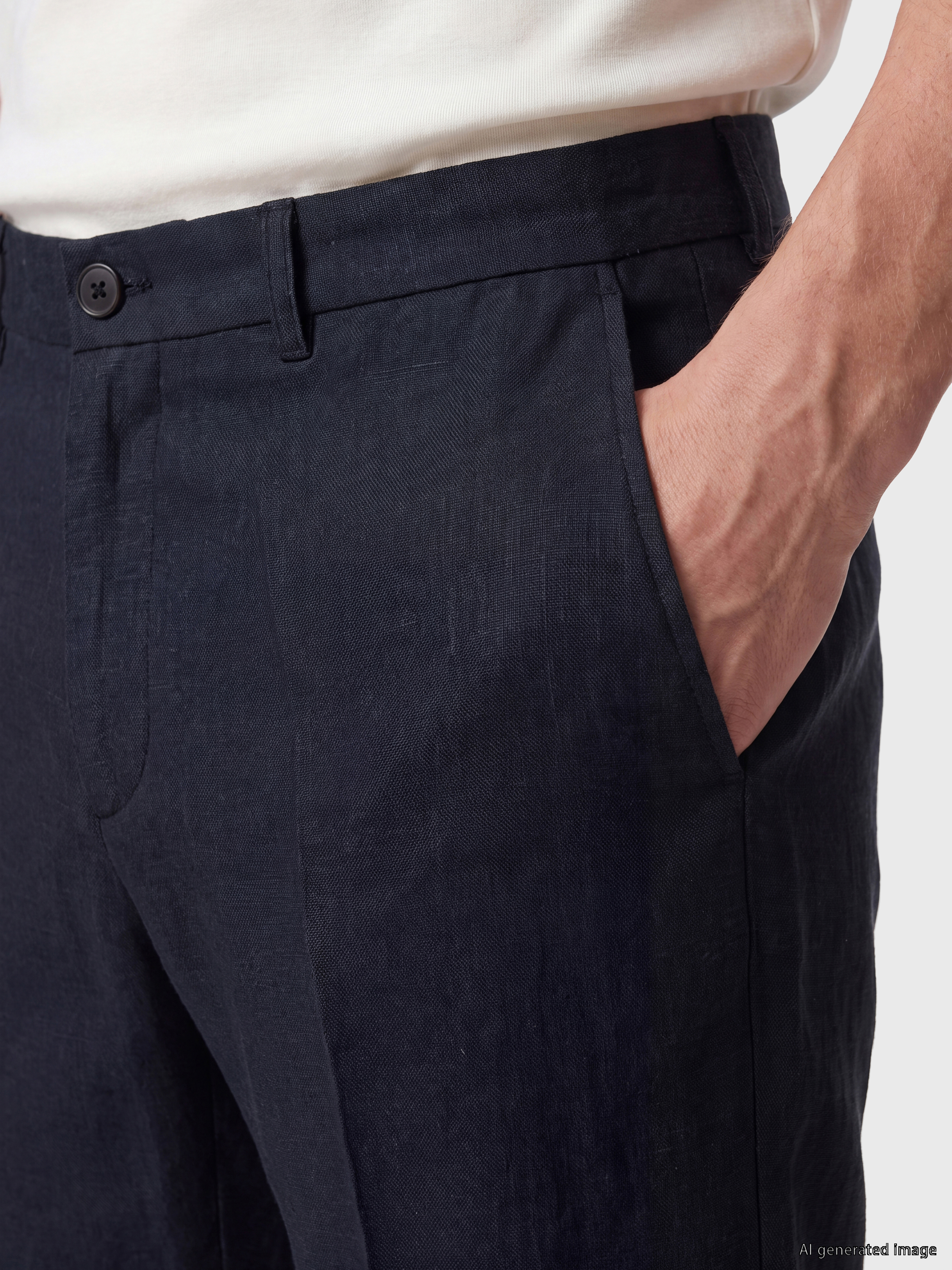 SOUTHBLUE Regular Fit Erkek Pileli Pantolon görsel 4