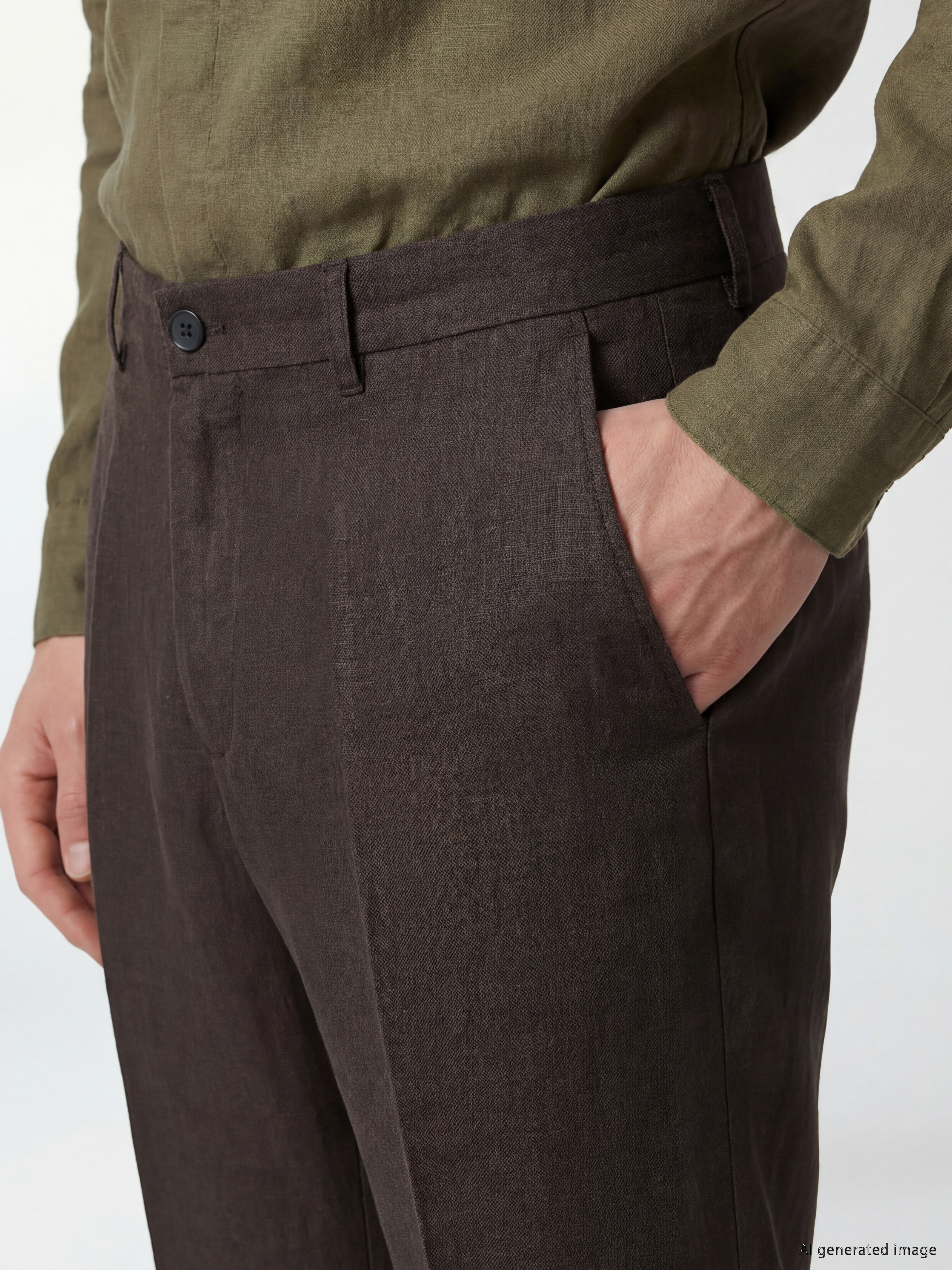 SOUTHBLUE Regular Fit Erkek Pileli Pantolon görsel 3