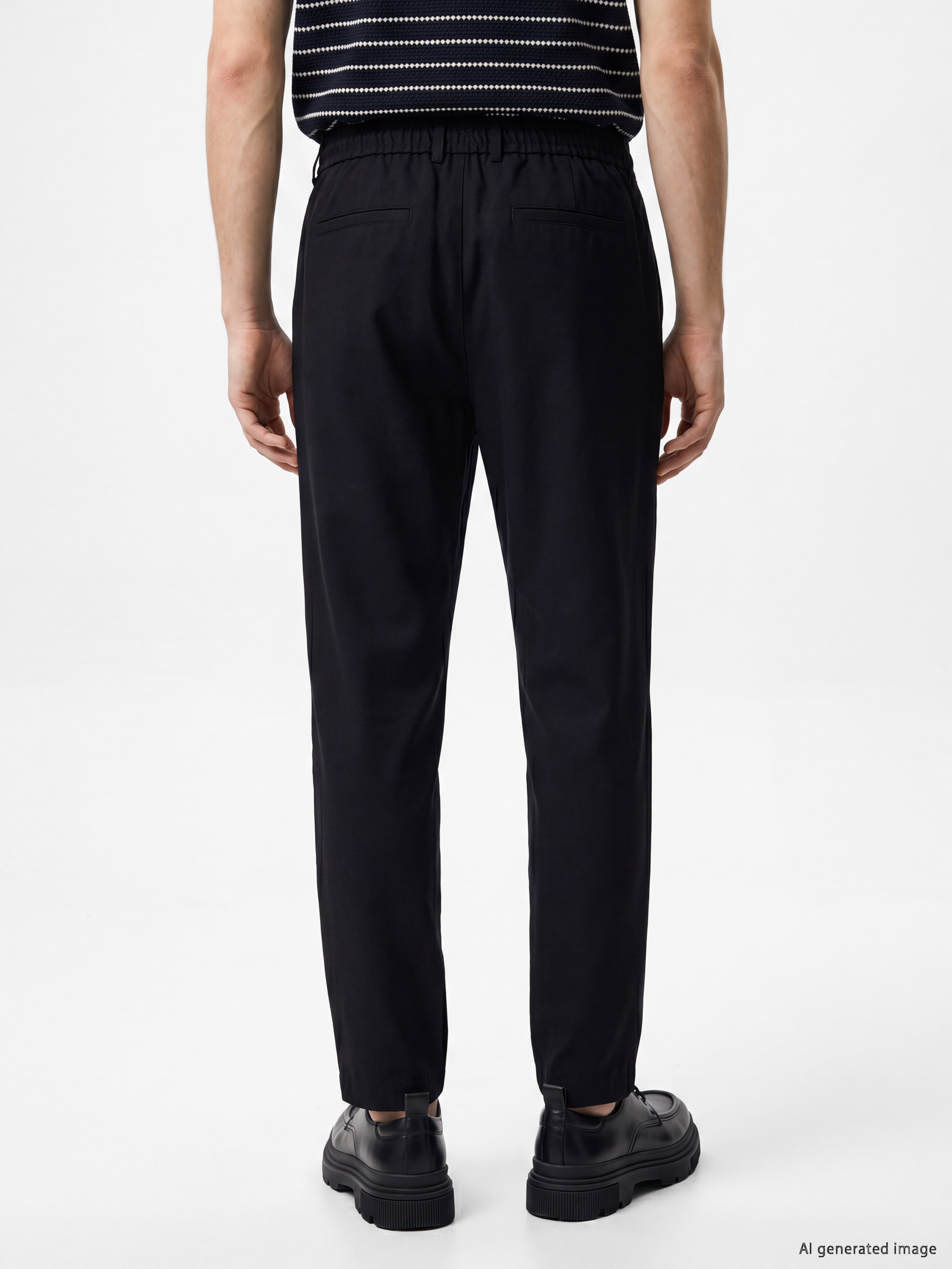 SOUTHBLUE Regular Fit Beli Lastikli Erkek Pantolon görsel 4