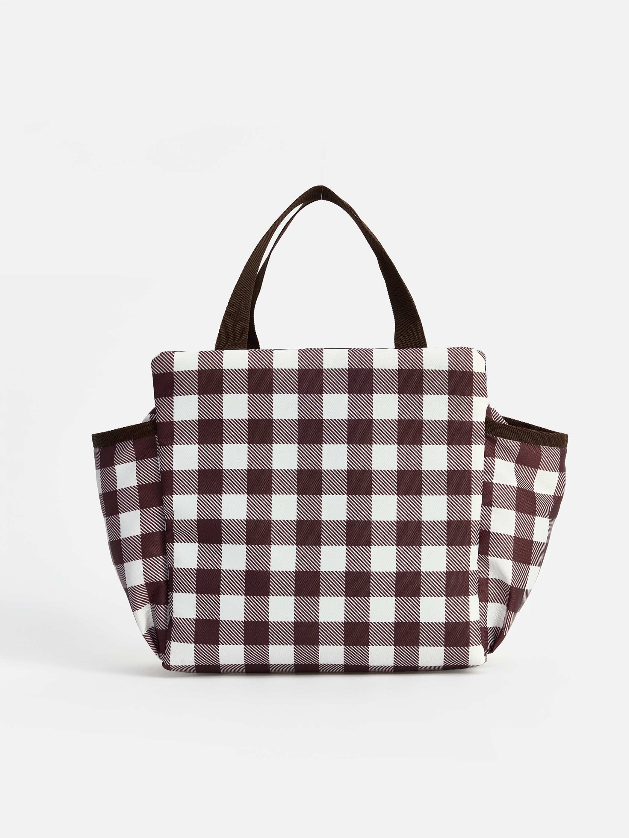 LCW ACCESSORIES Ekose Desenli Kadın Termal Çanta görsel 2
