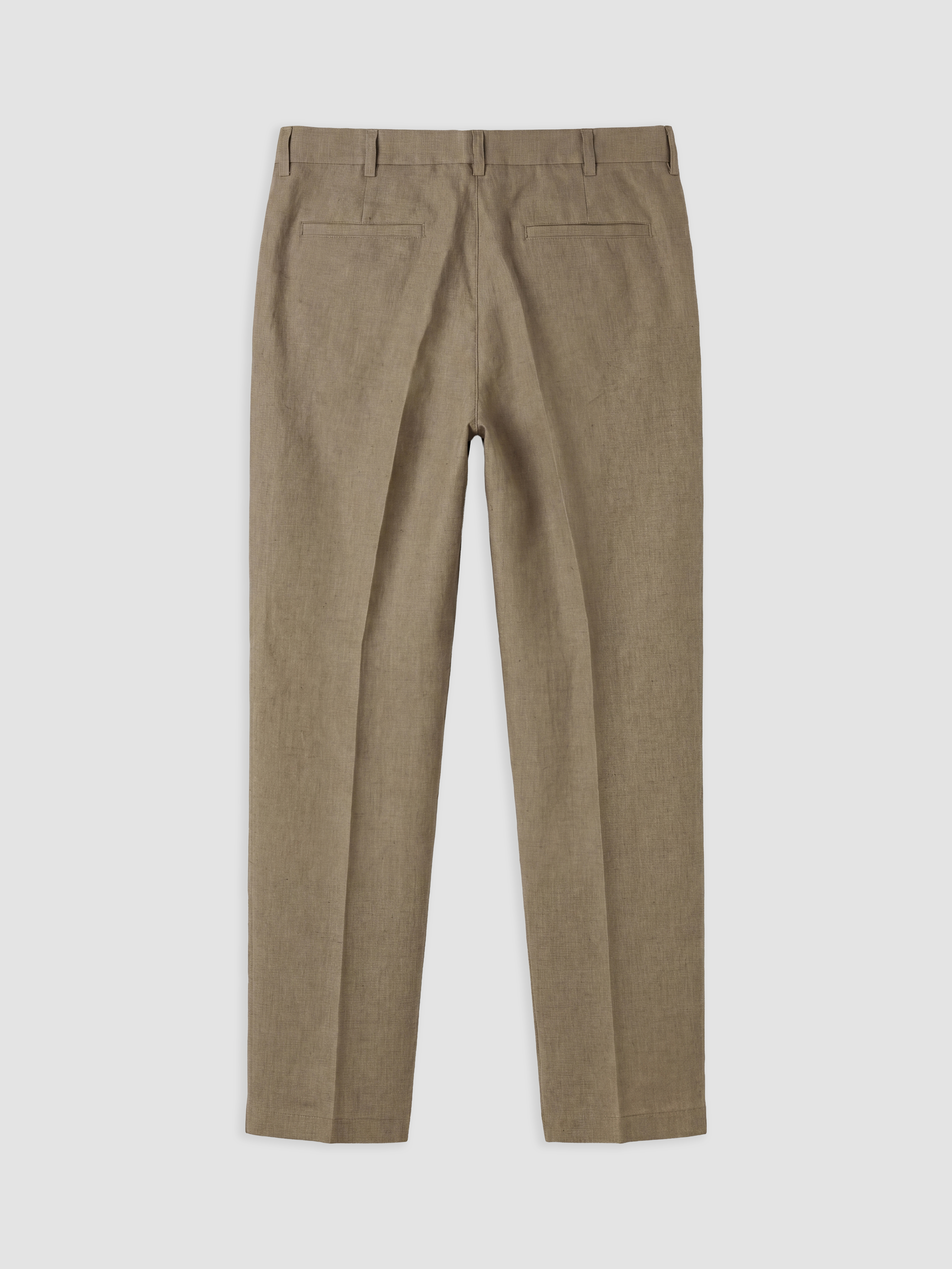 SOUTHBLUE Regular Fit %100 Keten Erkek Pantolon görsel 6