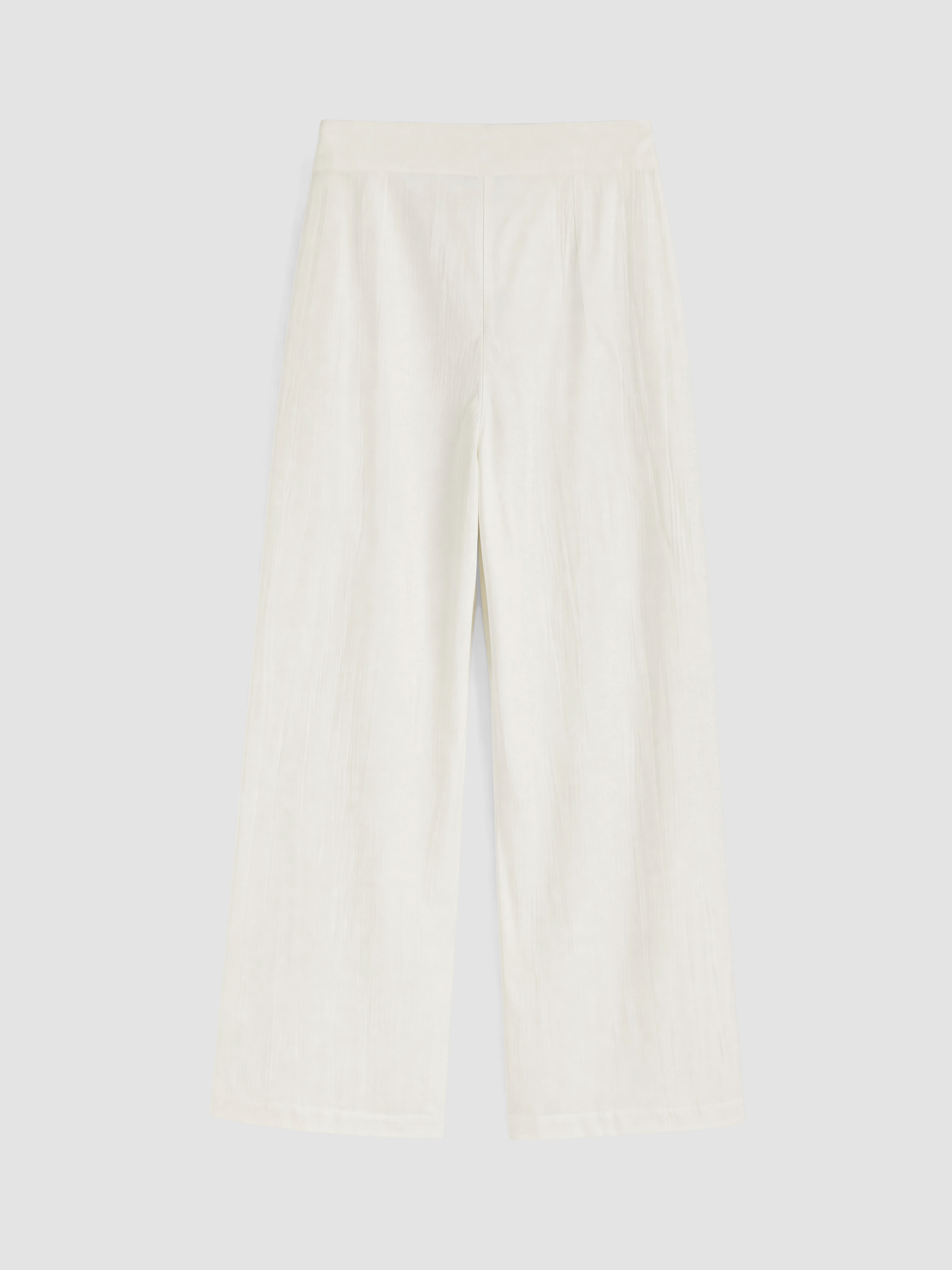 LCW Modest Yüksek Bel Geniş Paça Kadın Krep Pantolon görsel 7