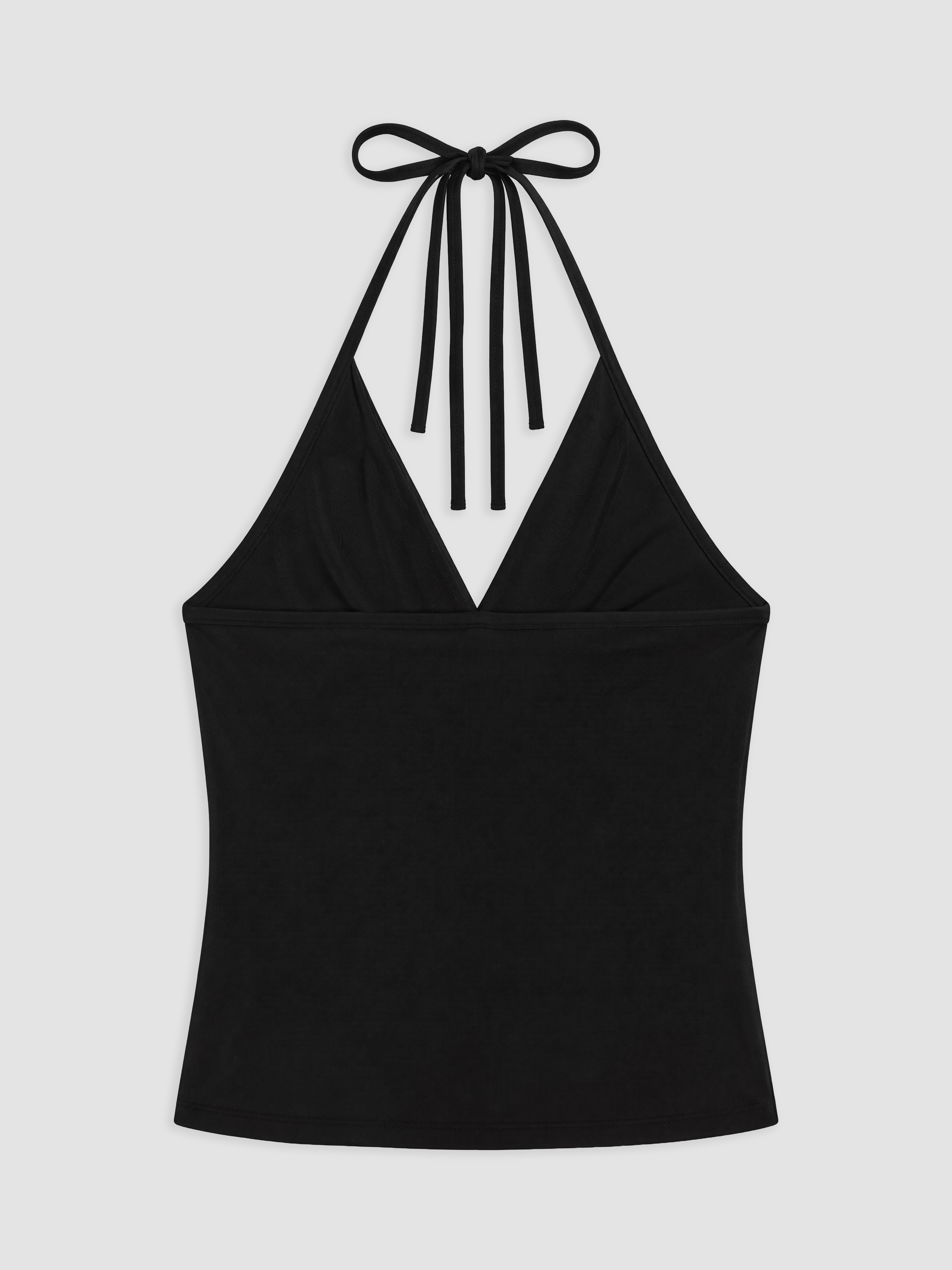 LCW Vision Halter Yaka Büzgülü Bluz görsel 6