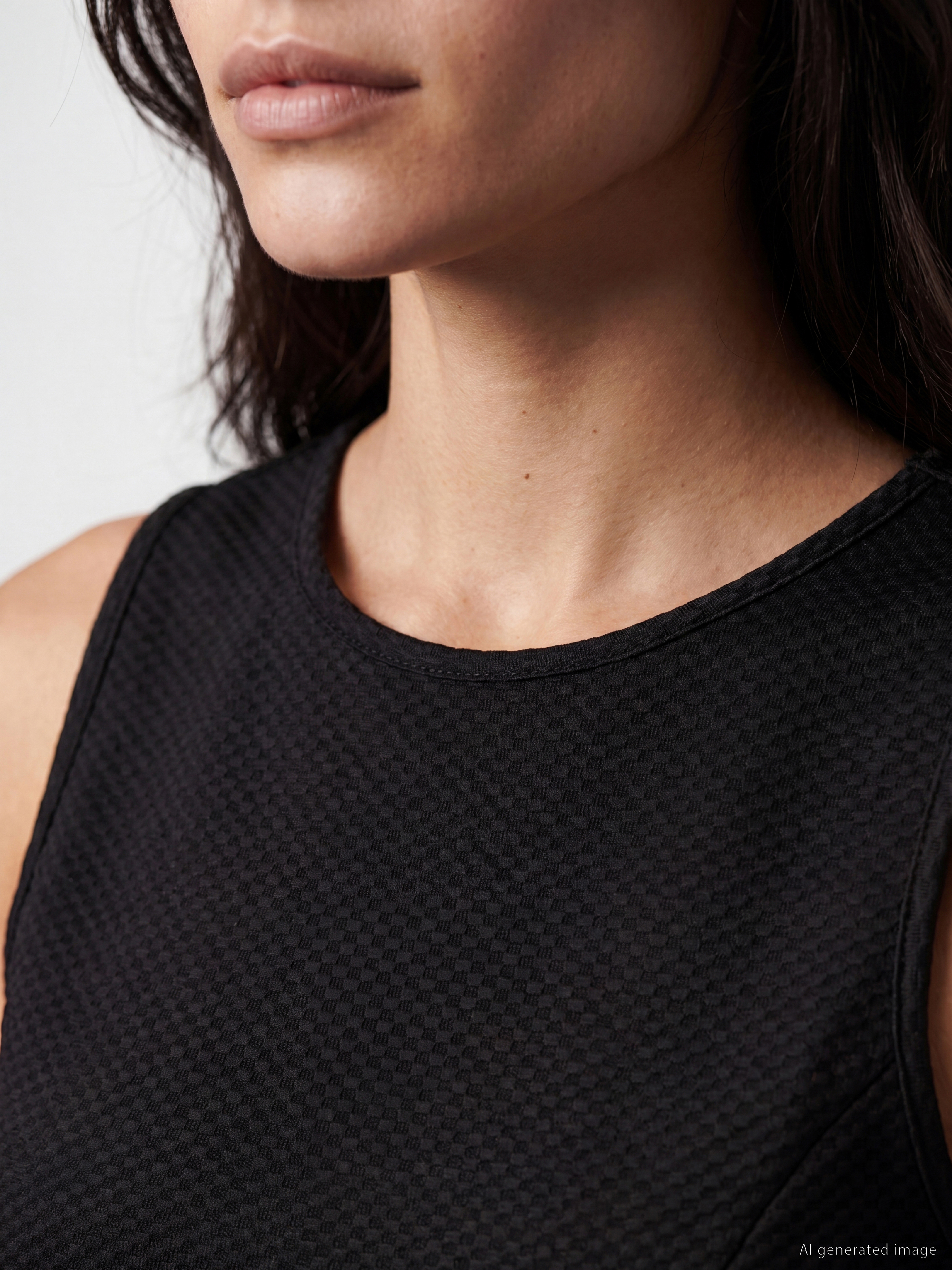 LCW Vision Bisiklet Yaka Peplum Bluz görsel 3