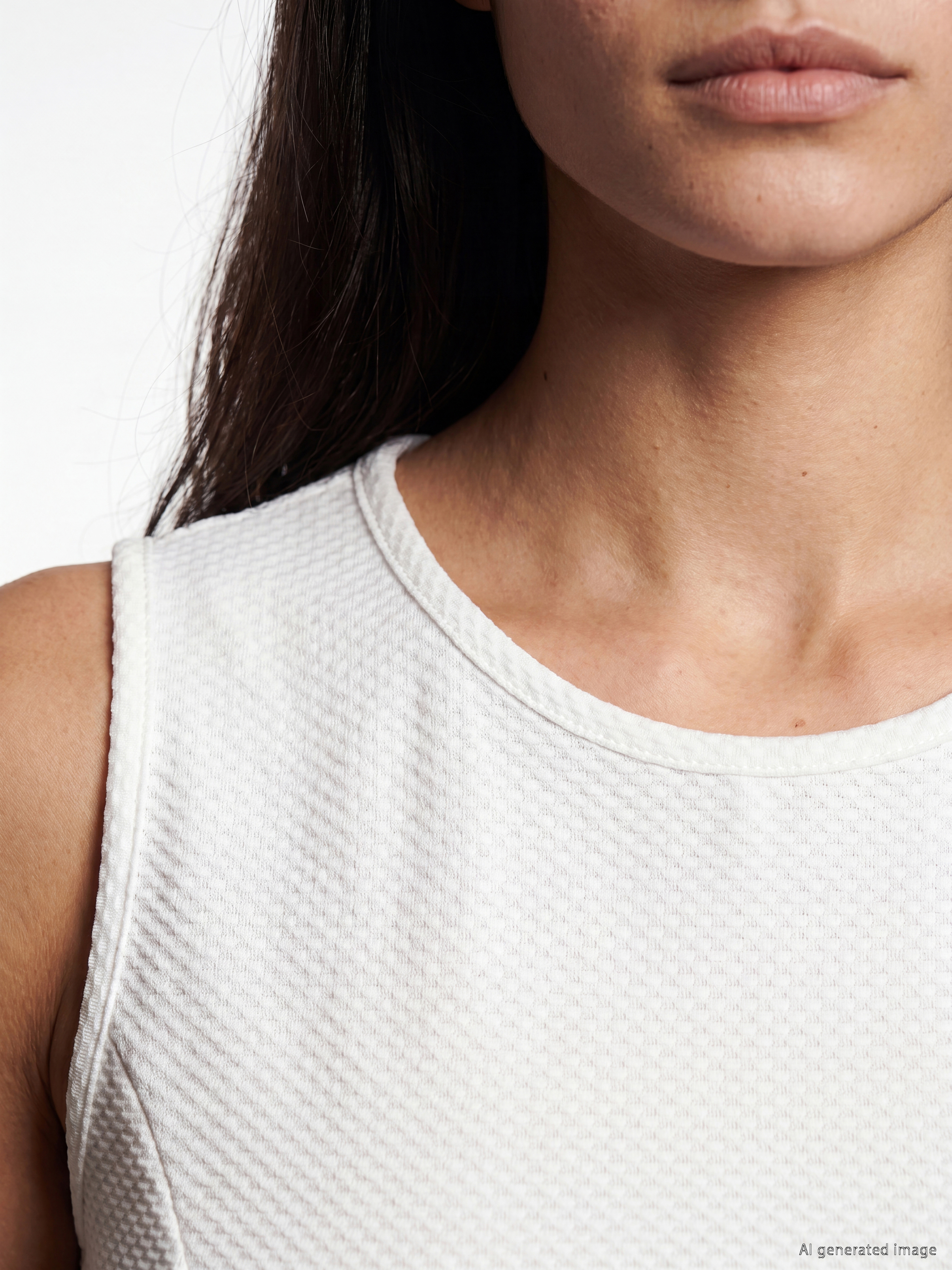 LCW Vision Bisiklet Yaka Peplum Bluz görsel 3