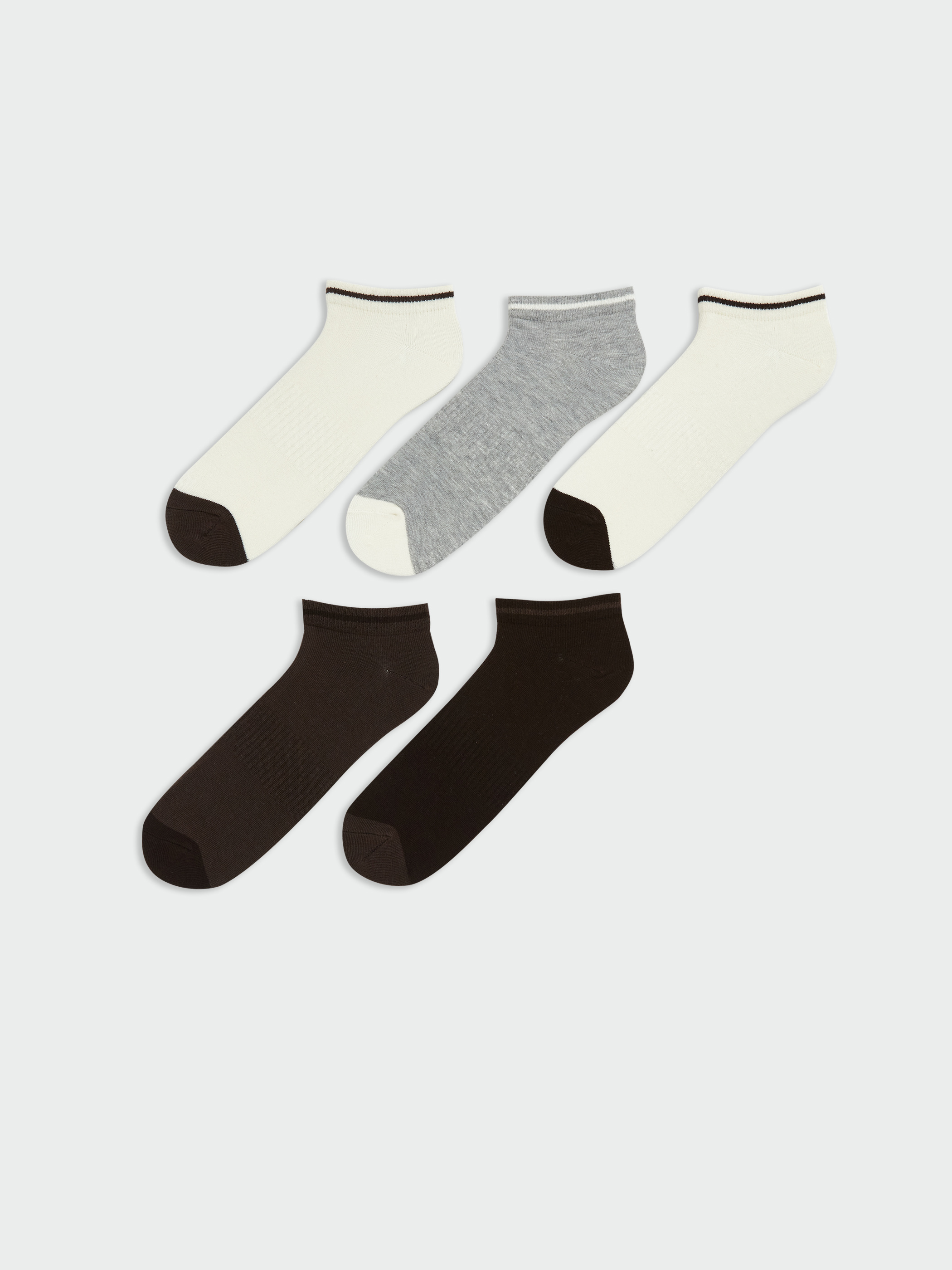 LCW ACCESSORIES Erkek Patik Çorap 5'li