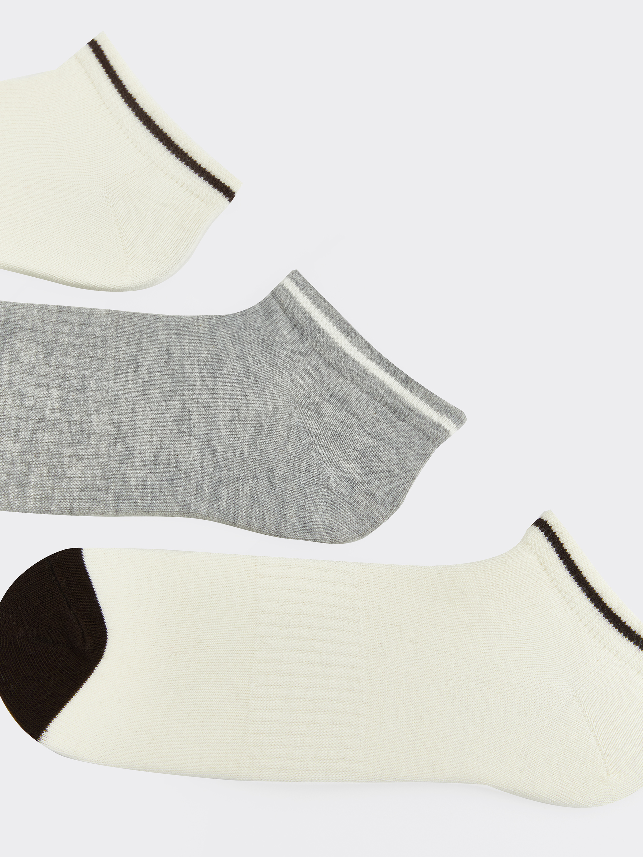 LCW ACCESSORIES Erkek Patik Çorap 5'li görsel 2
