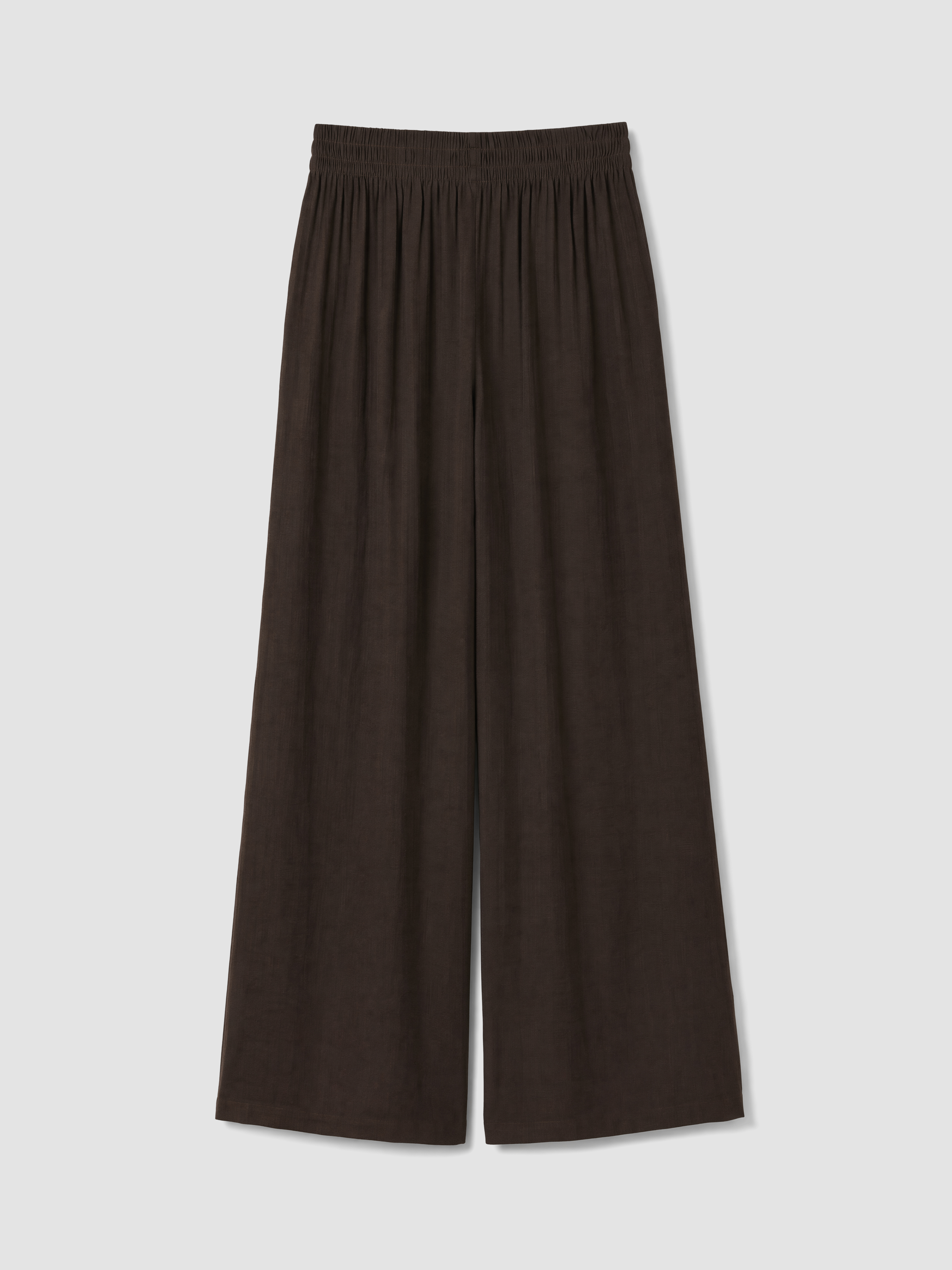 LCW Modest Beli Lastikli Geniş Paça Kadın Pantolon görsel 6